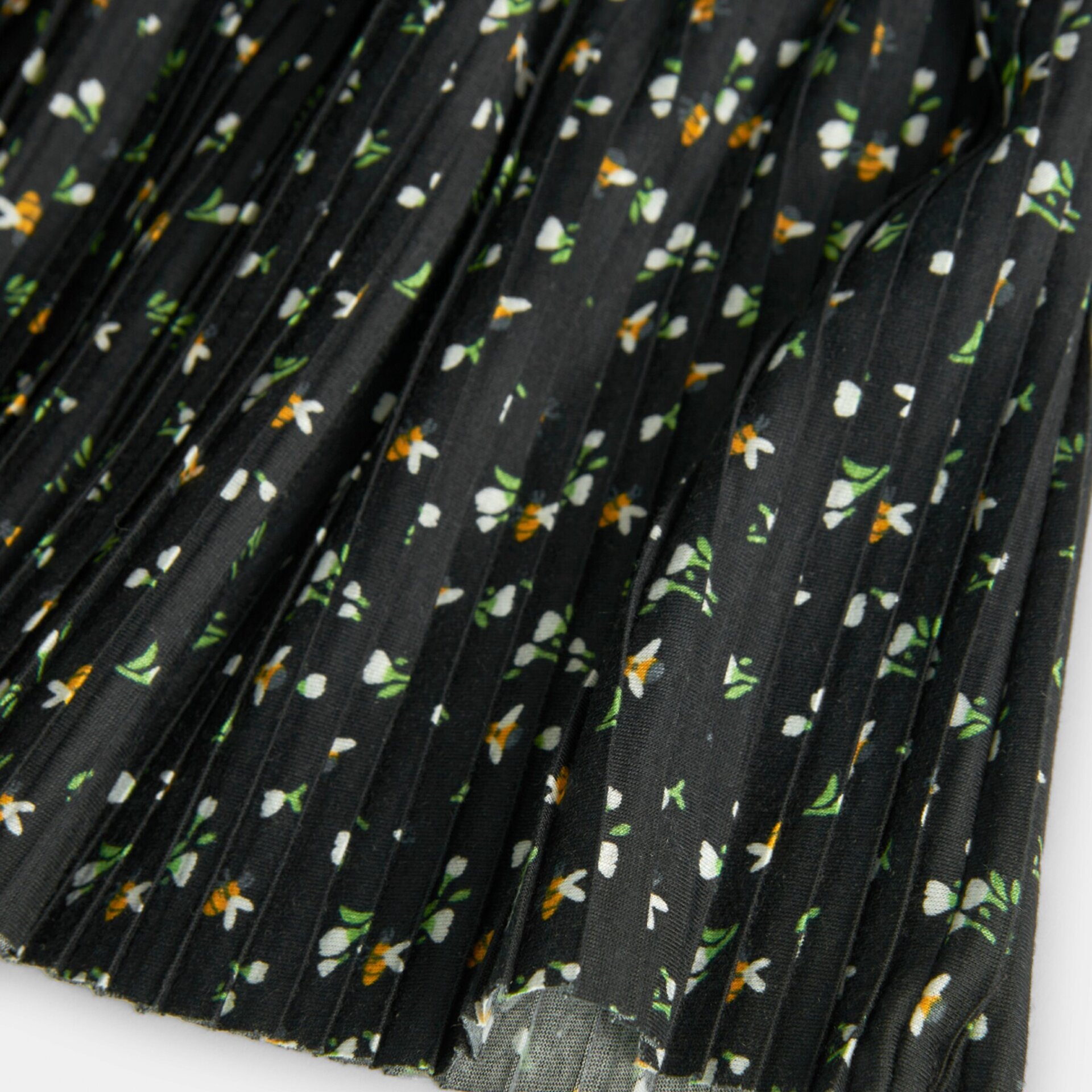 Falda plisada estampado tulipanes (14A) - 4