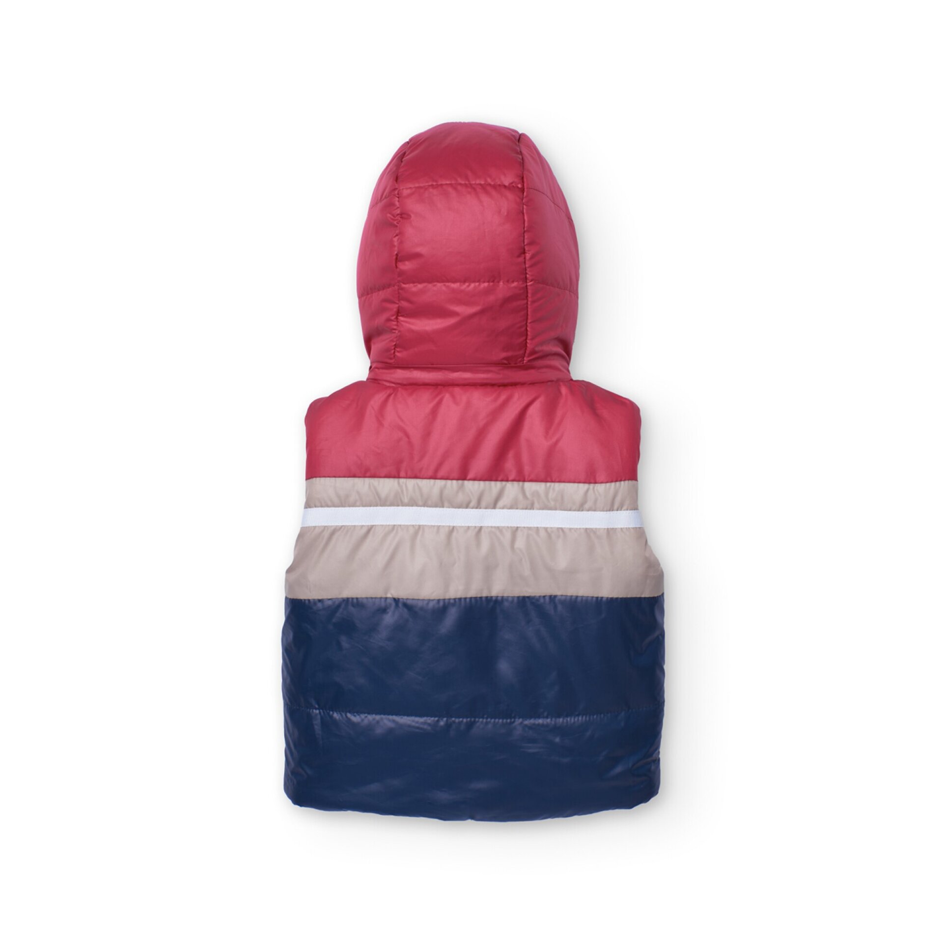 Chaleco reversible estampado escudos - 6