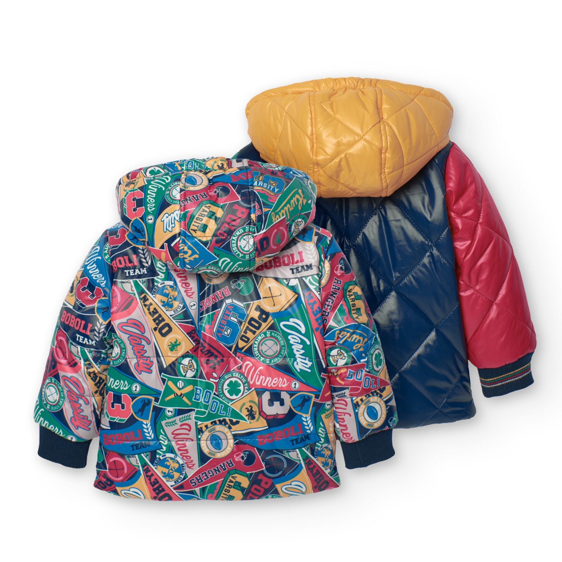 Parka reversible niño marino (4A) - 2