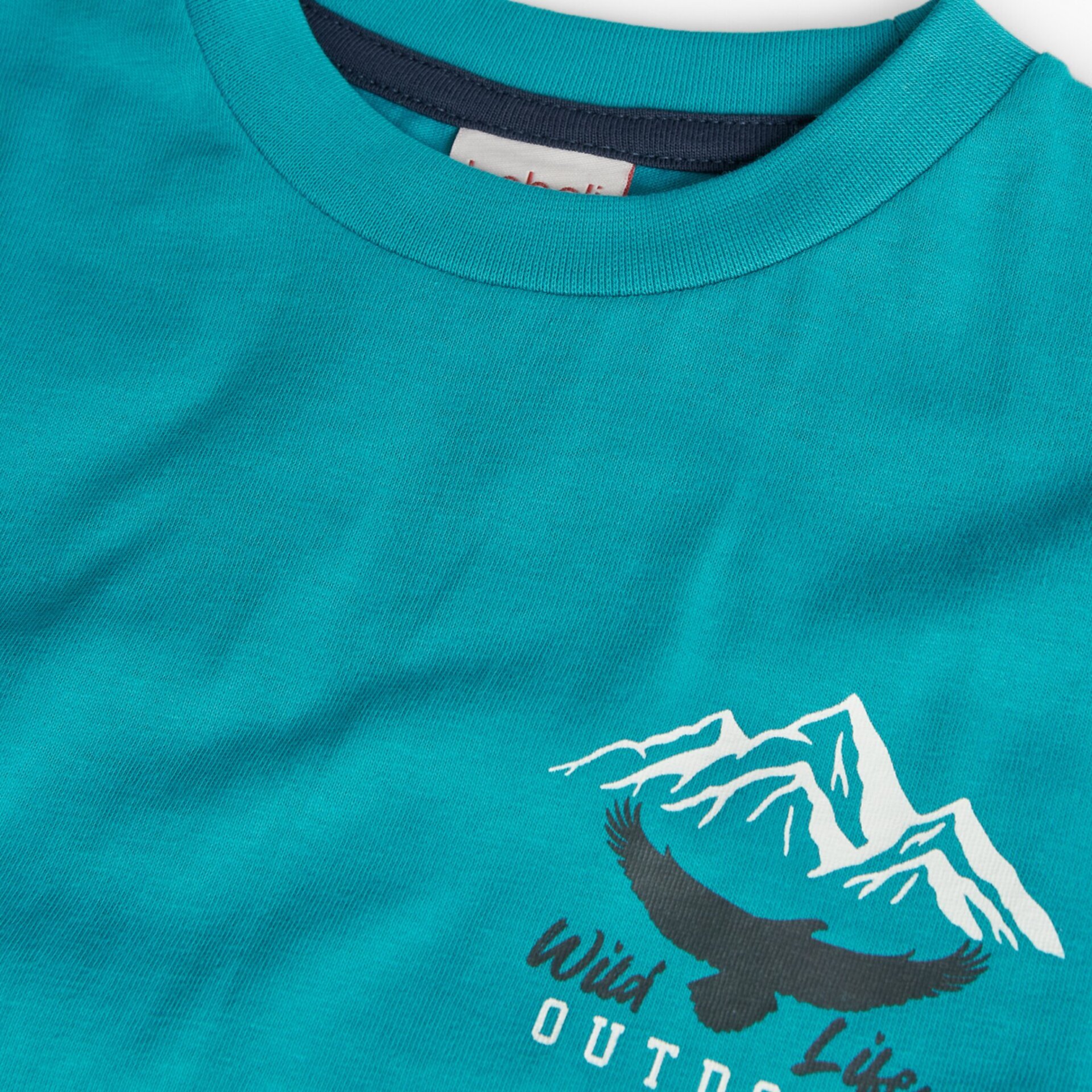 Camiseta niño azul ártico - 3