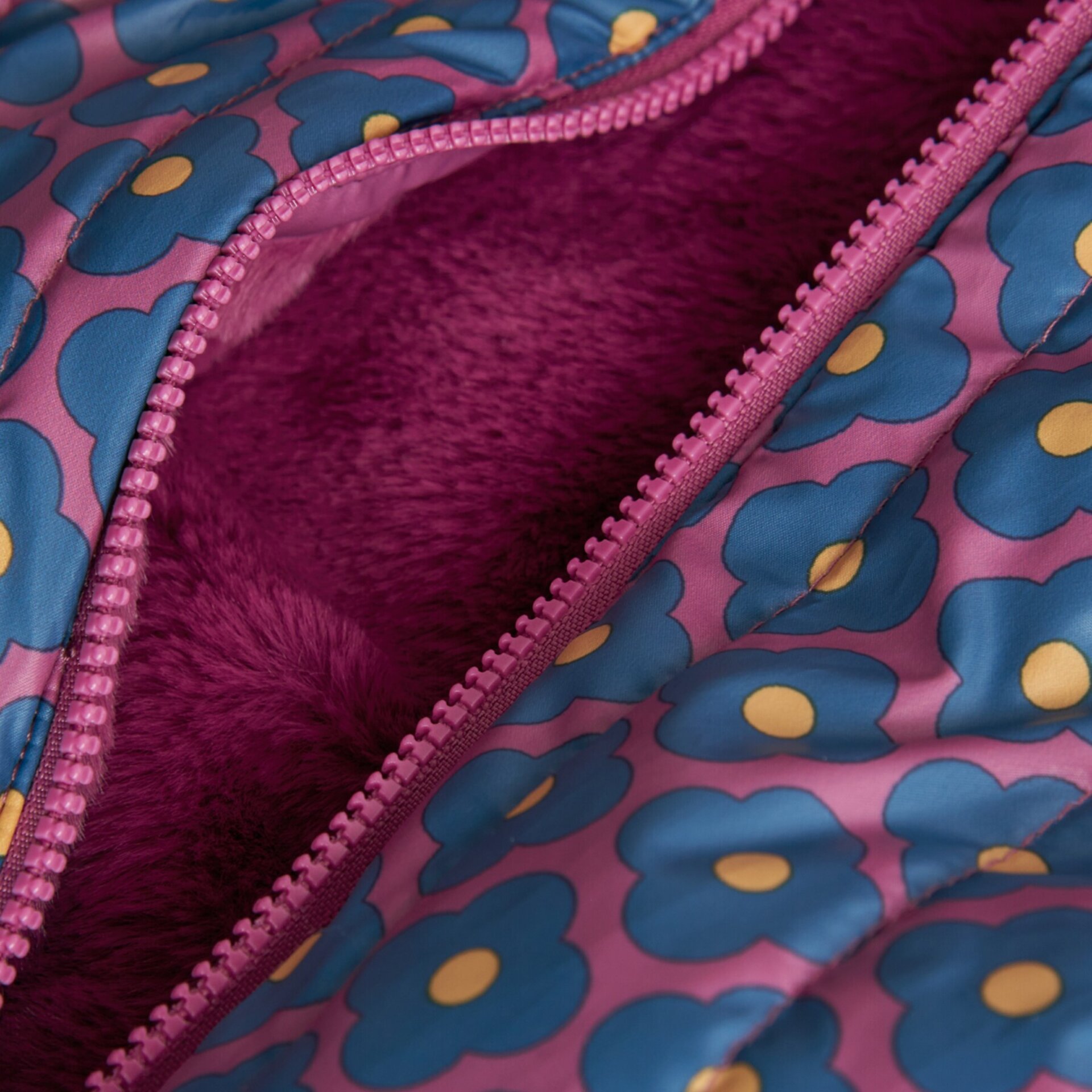 Parka reversible niña uva - 7