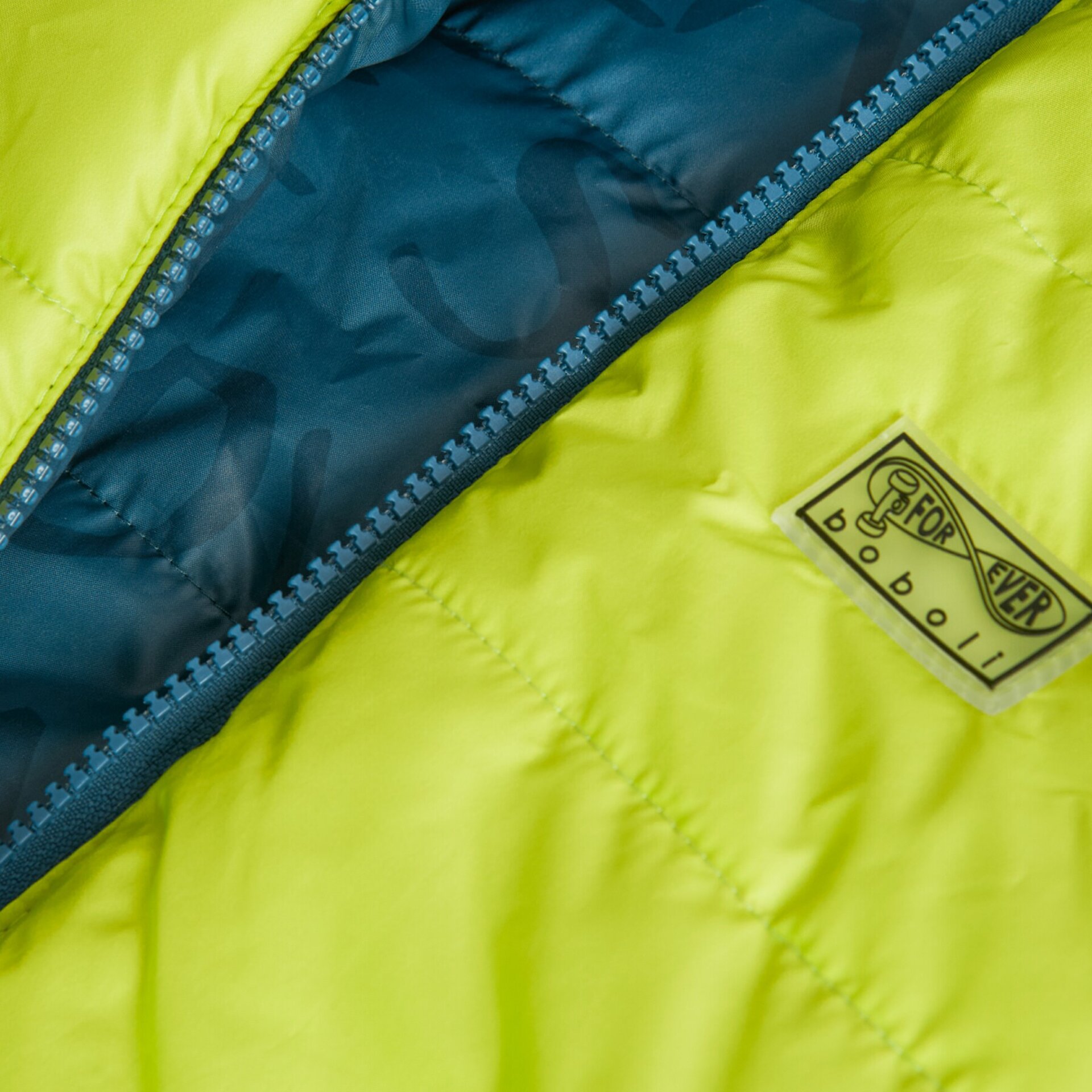 Parka reversible estampado letras (12A) - 12