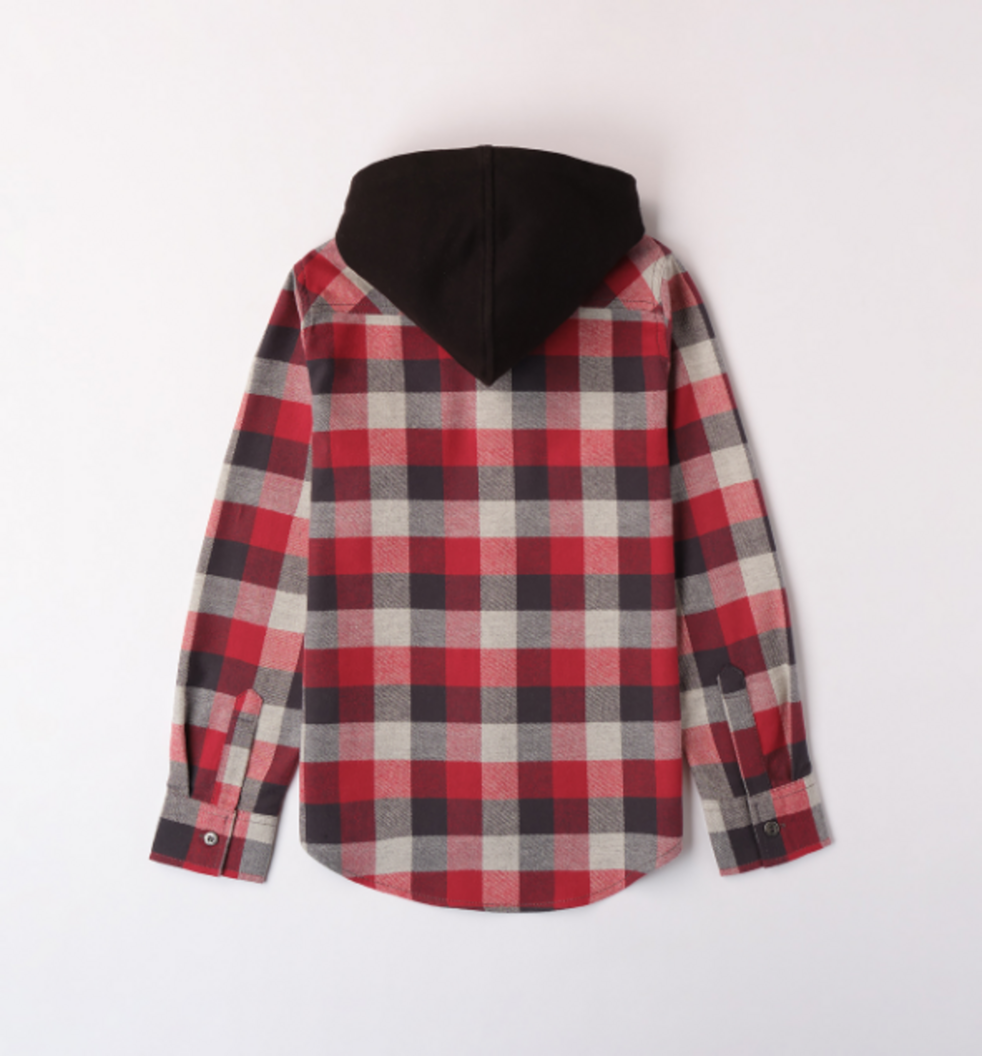 Sobrecamisa cuadros rojo y negro - 2