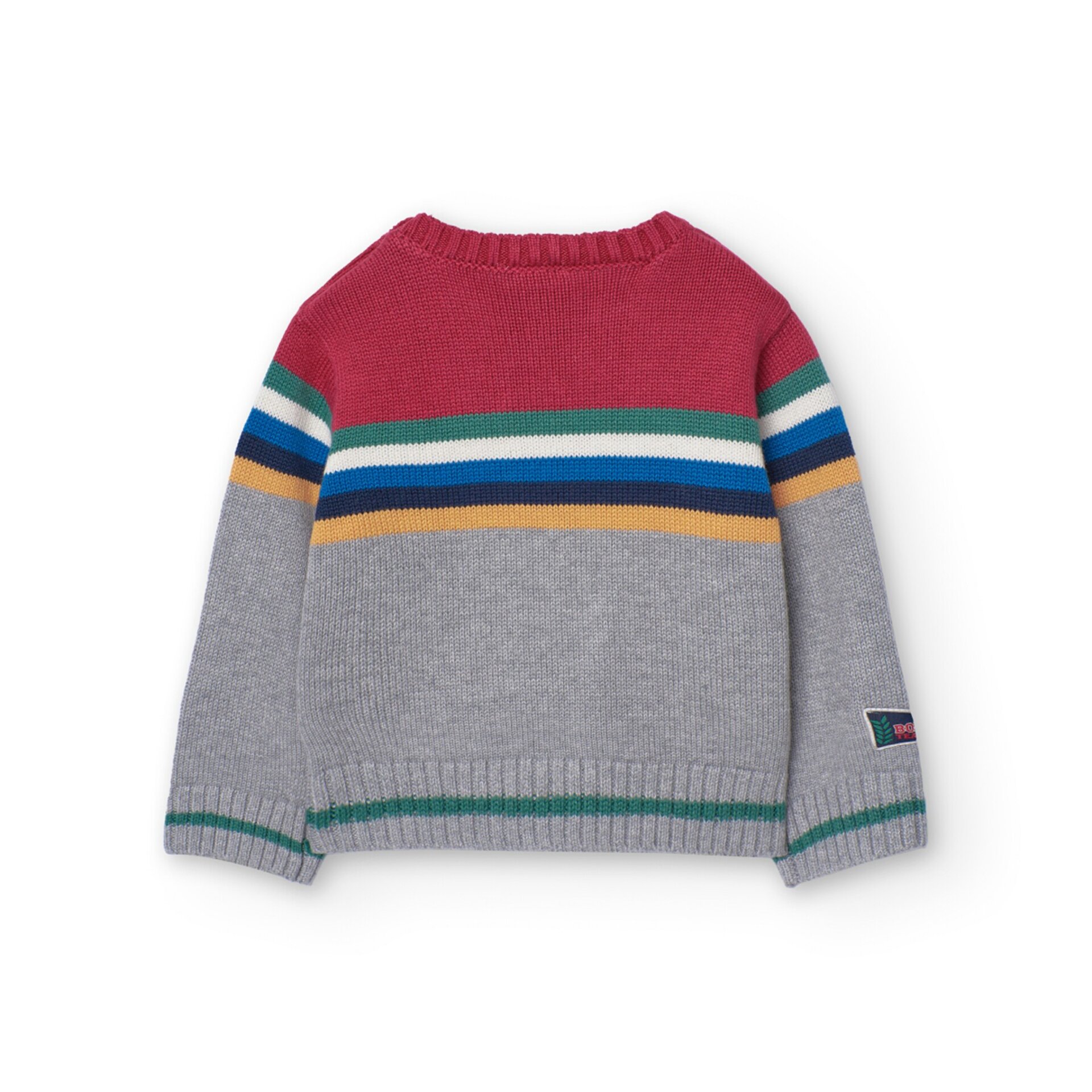 Jersey tricotosa niño gris vigoré - 2