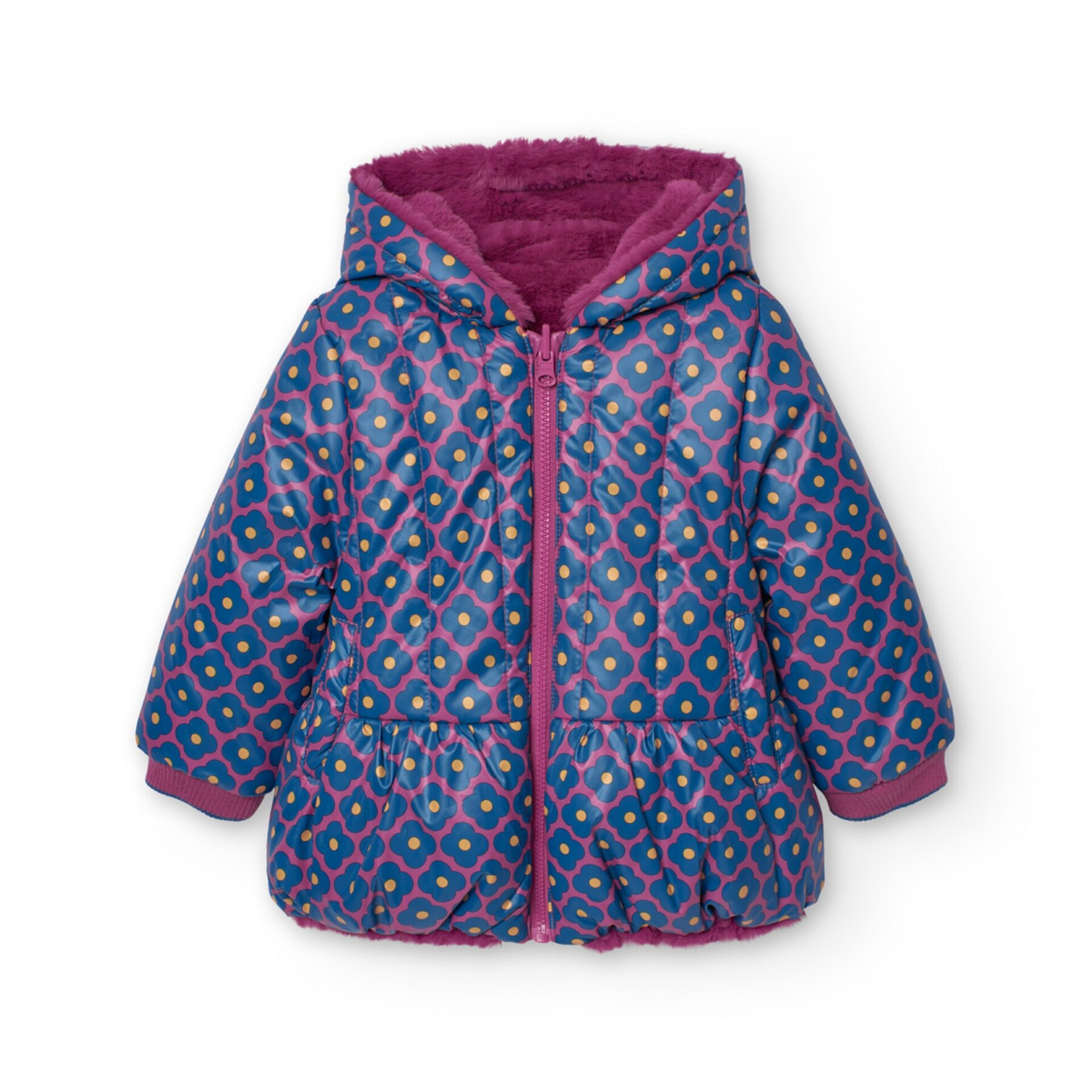Parka reversible niña uva - 3