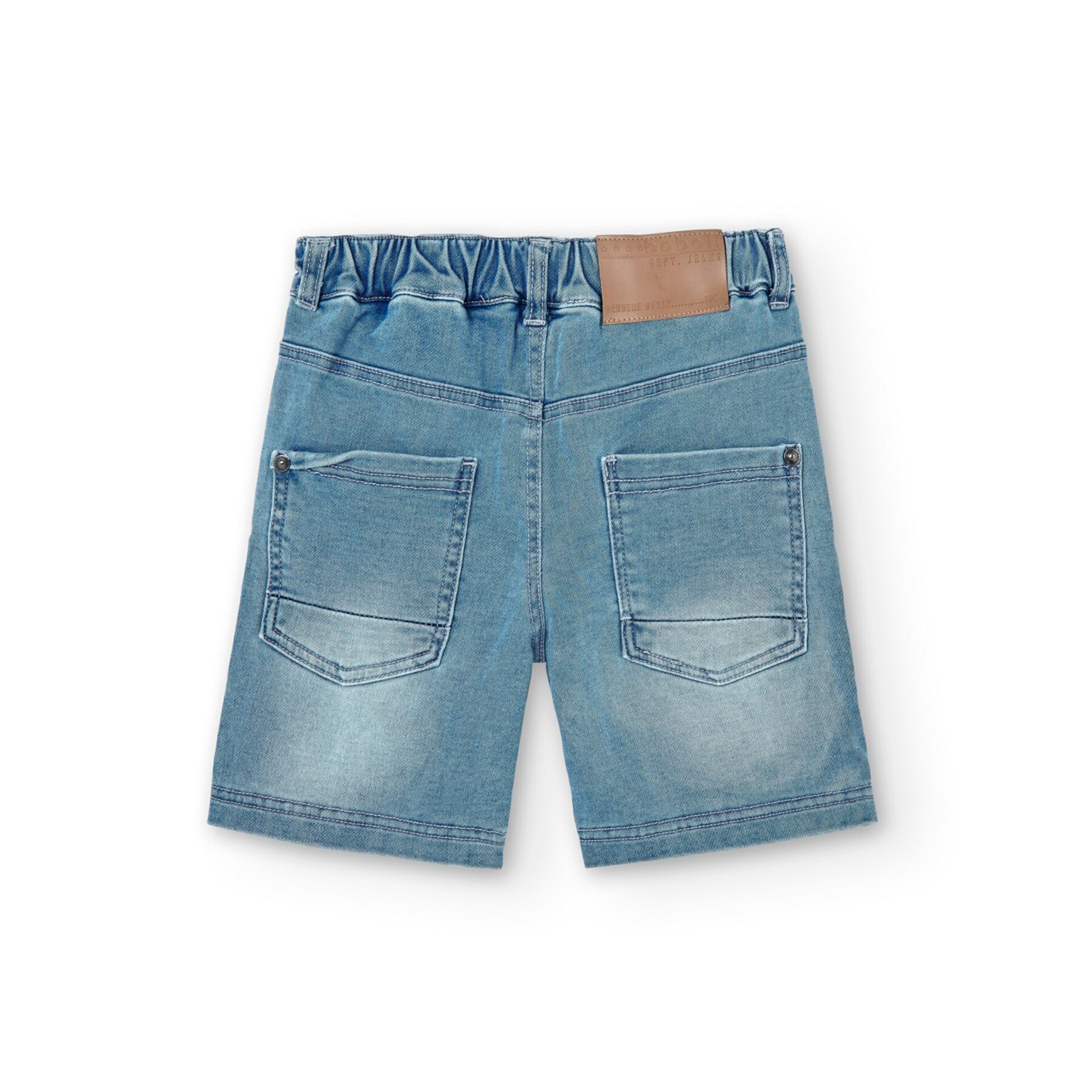 Bermuda denim azul claro - 2