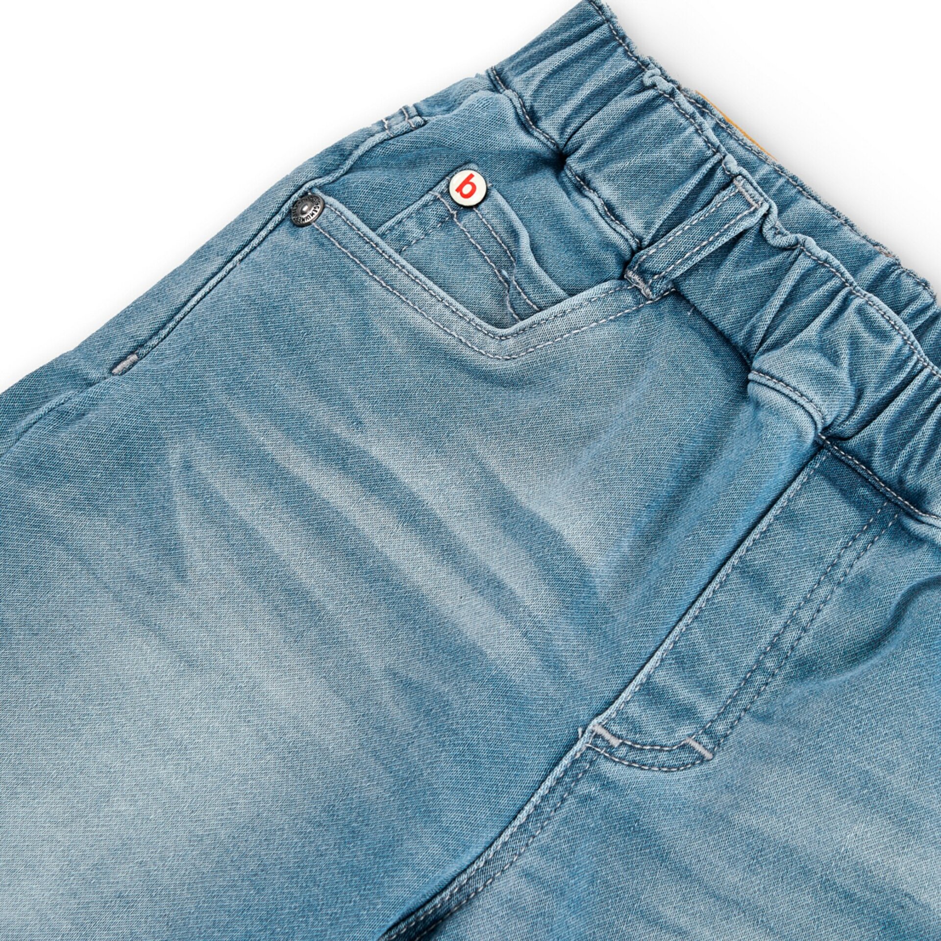 Bermuda denim azul claro - 3