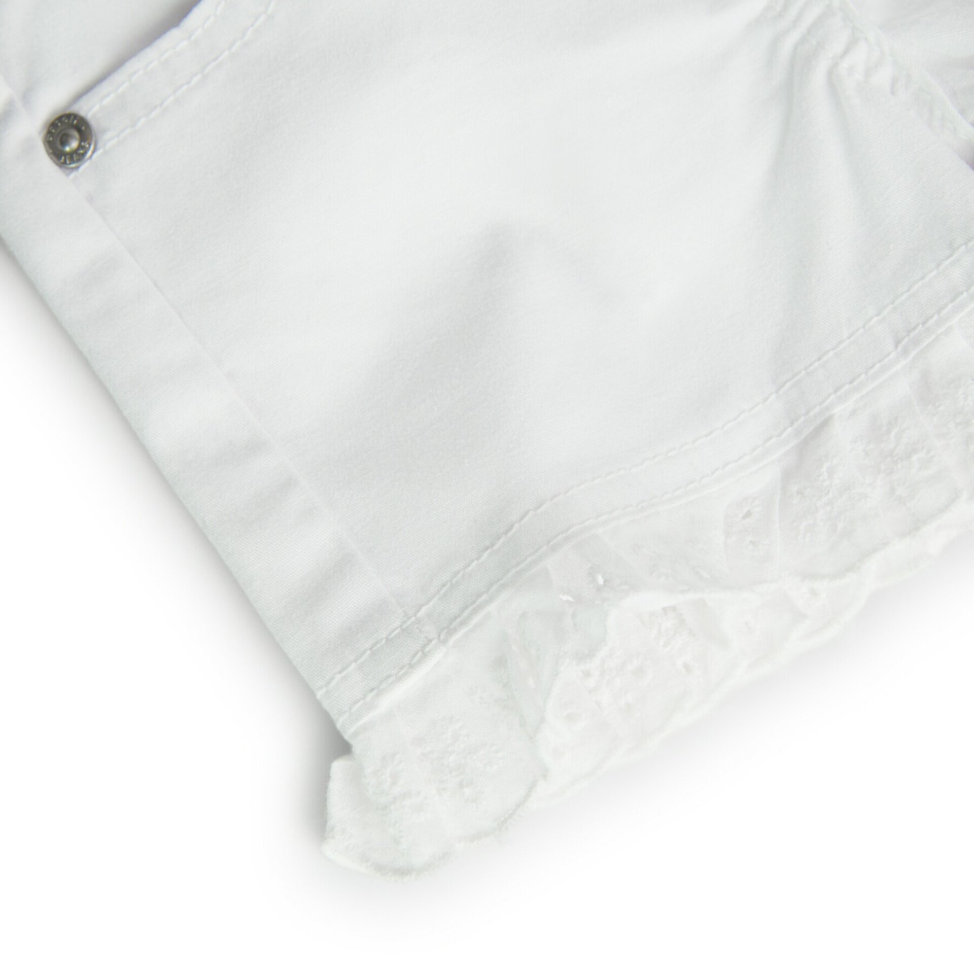 Short denim blanco - 4