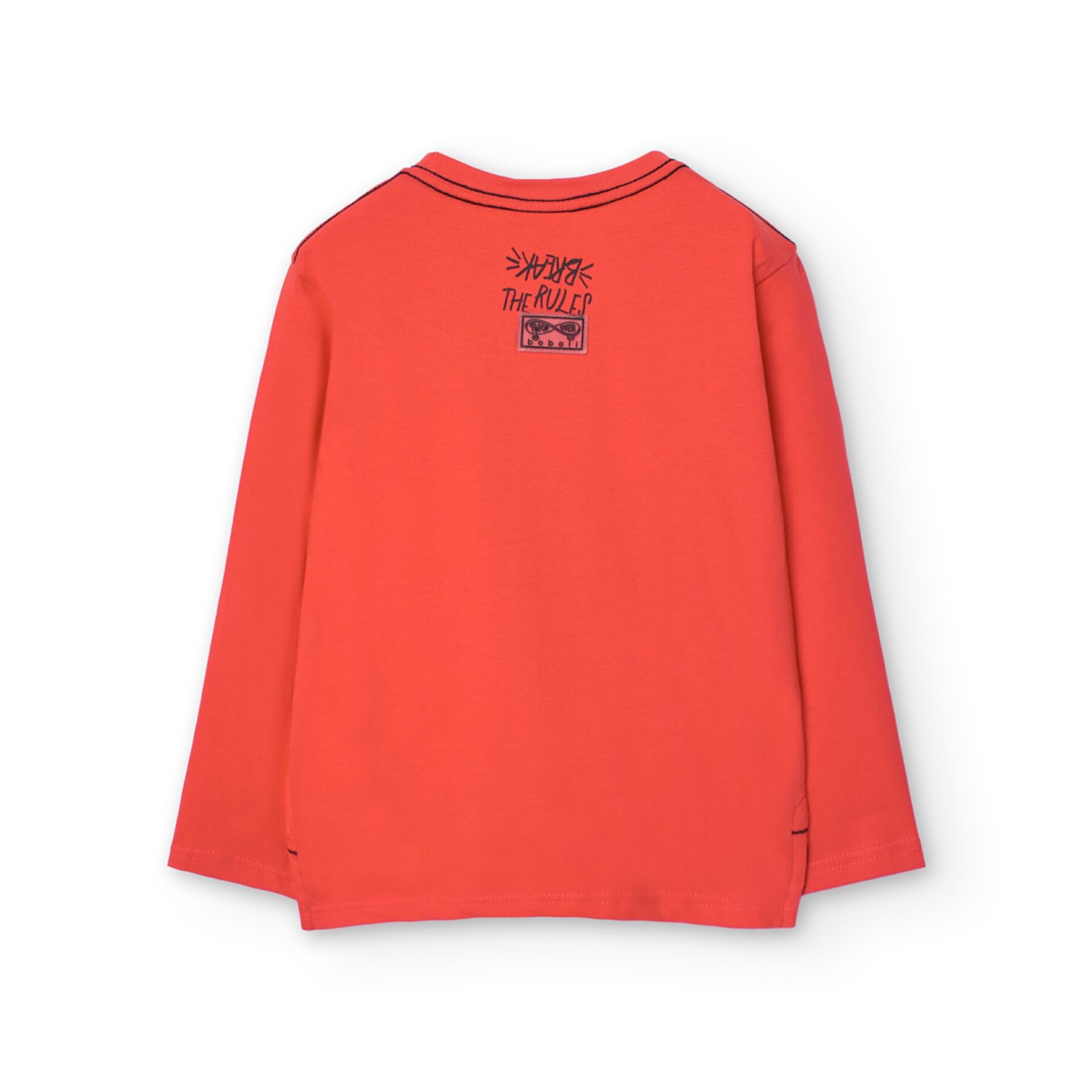 Camiseta niño anaranjado (12A) - 2