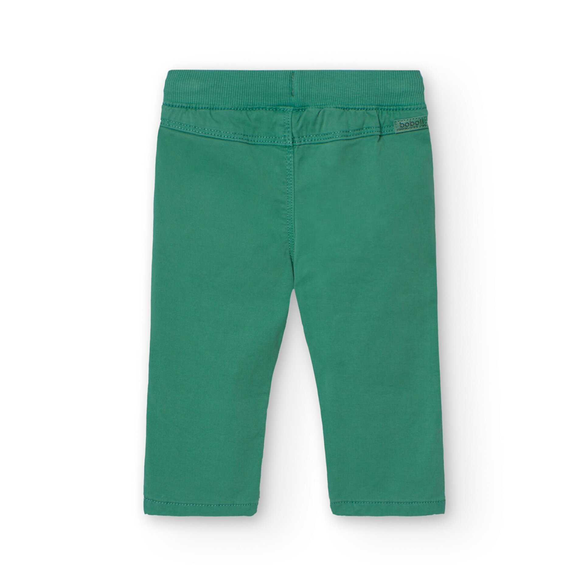 Pantalón gabardina verde - 2