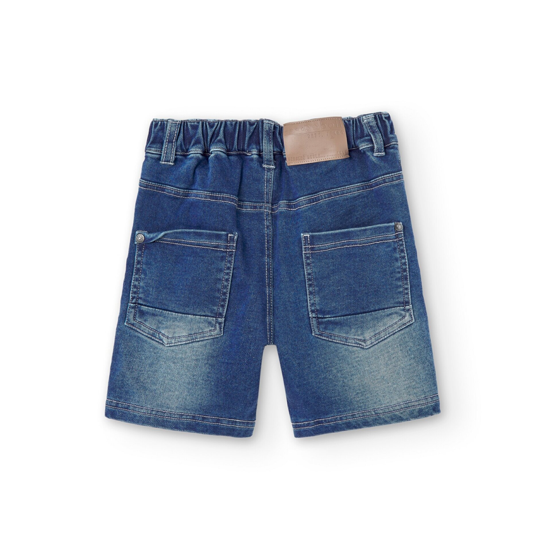 Bermuda denim azul medio - 2