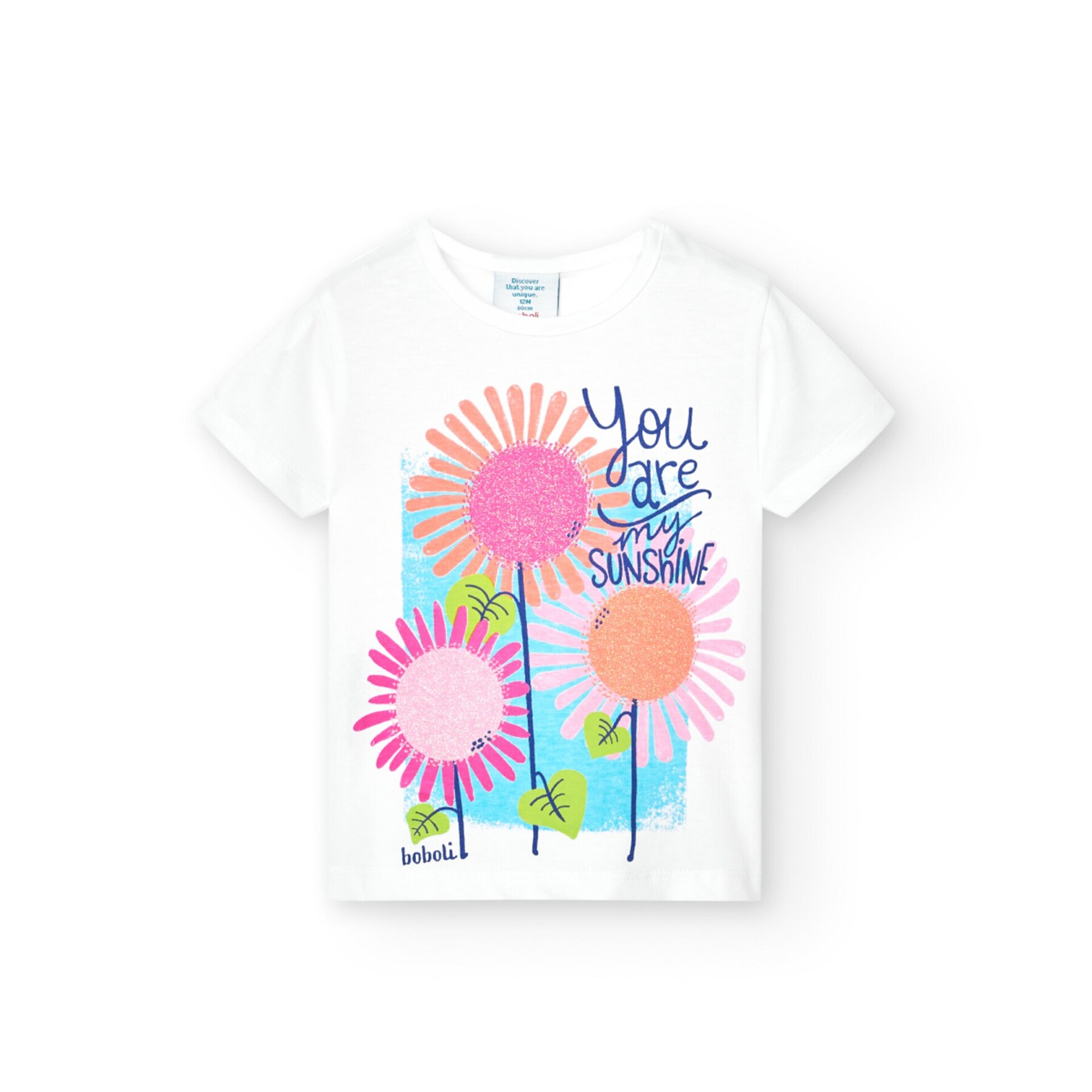 Conjunto short y camiseta flores - 3