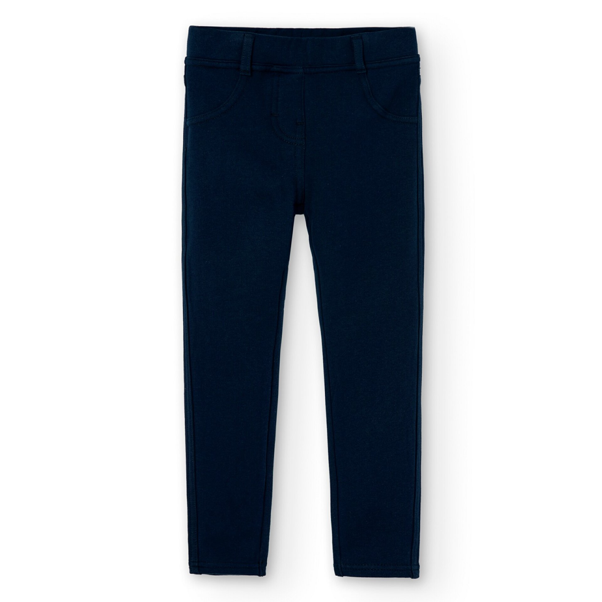 Pantalón felpa elástico marino - 14 años - 1