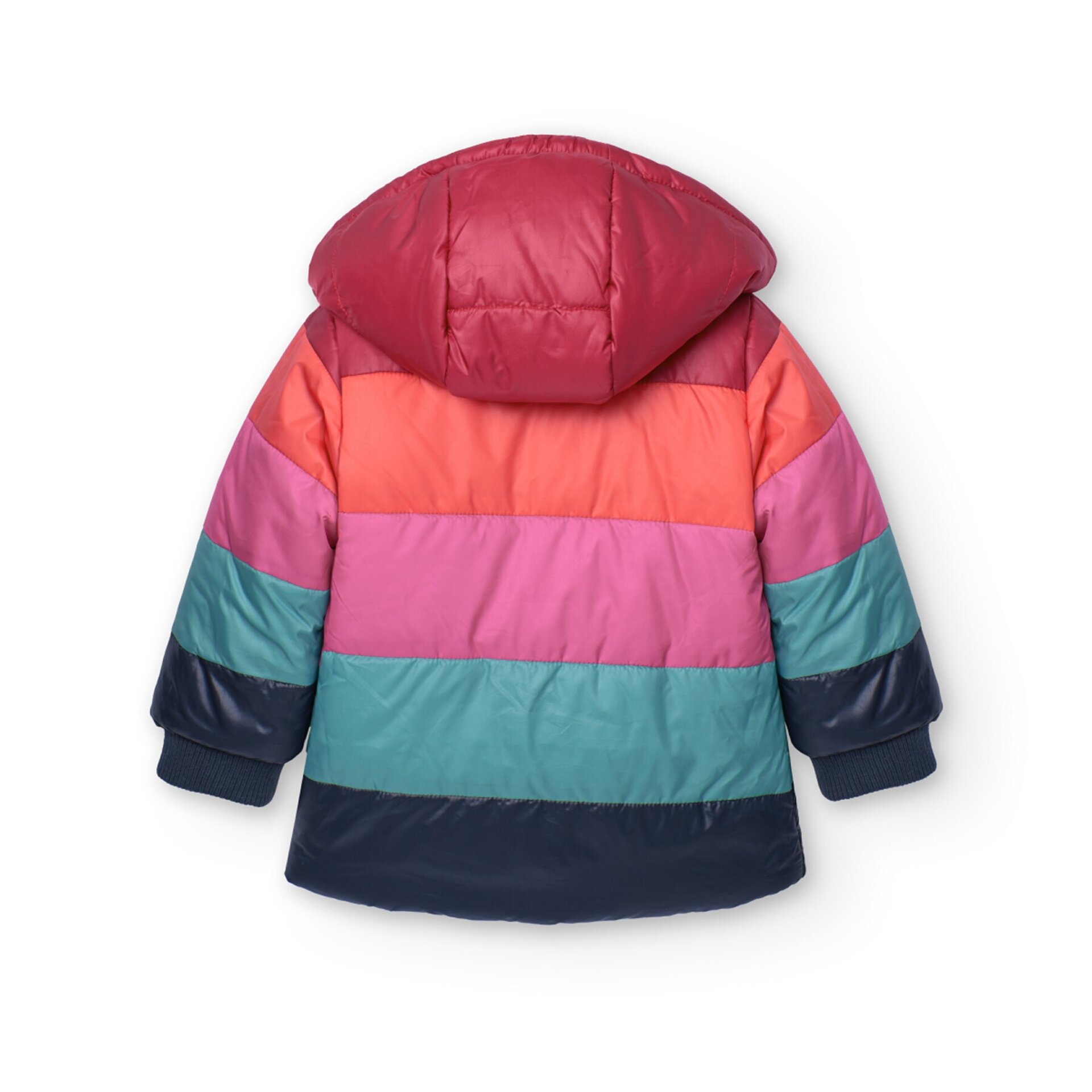 Parka reversible niña estampado flores - 9