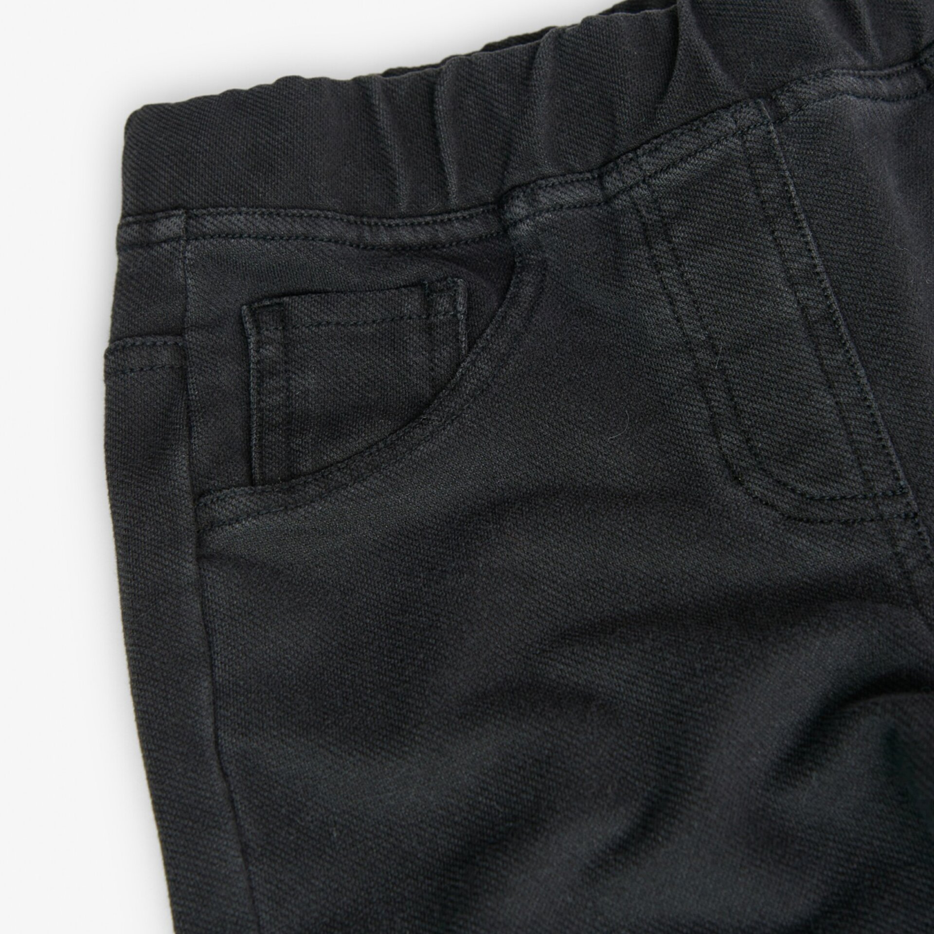 Pantalón sarga punto negro - 3