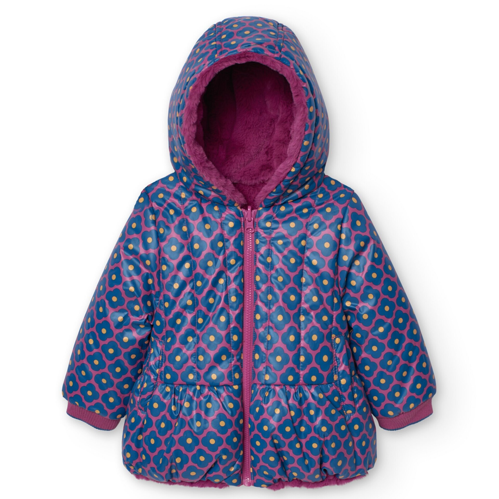 Parka reversible niña uva - 5