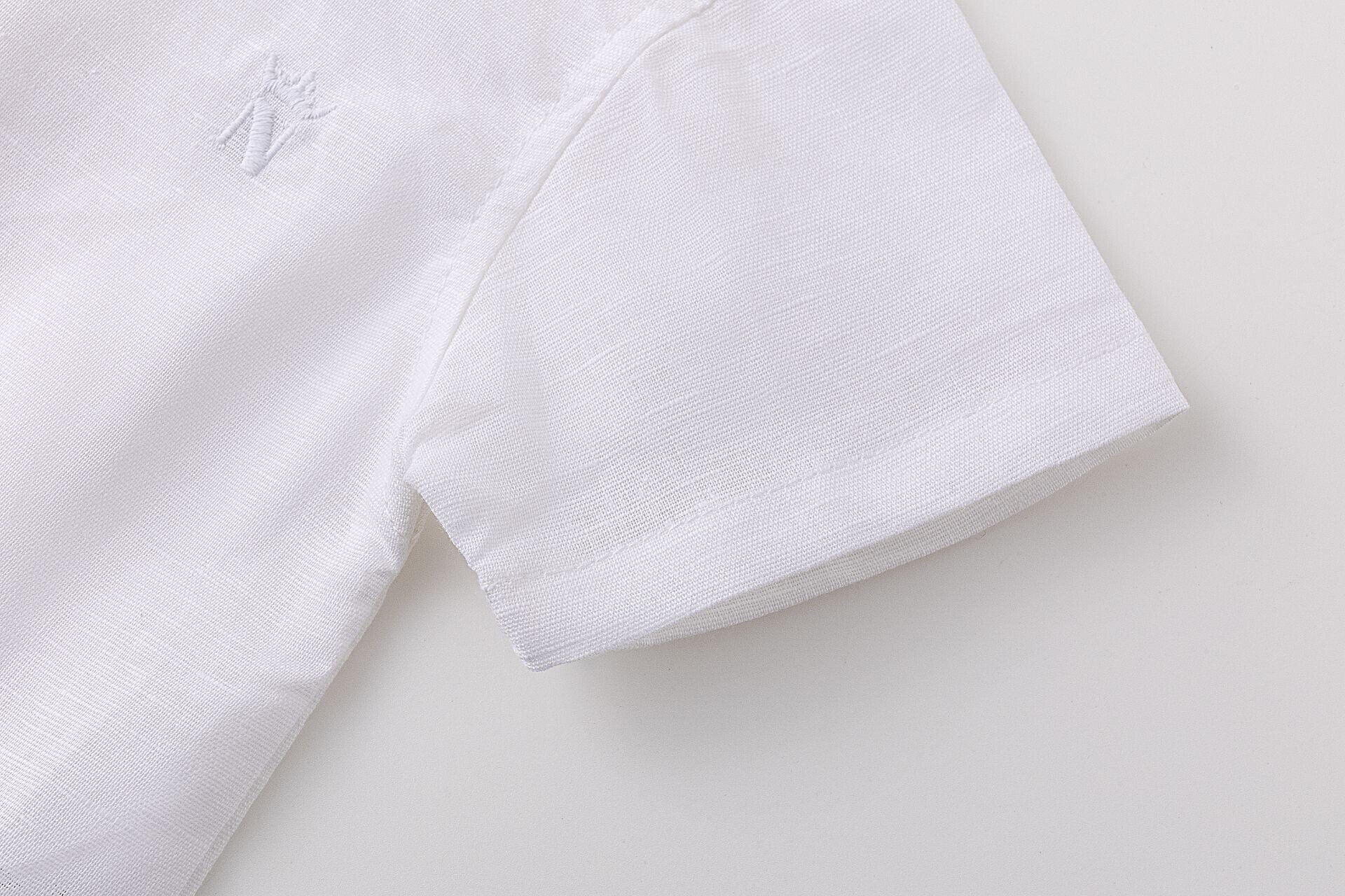 Camisa lino blanca - 4