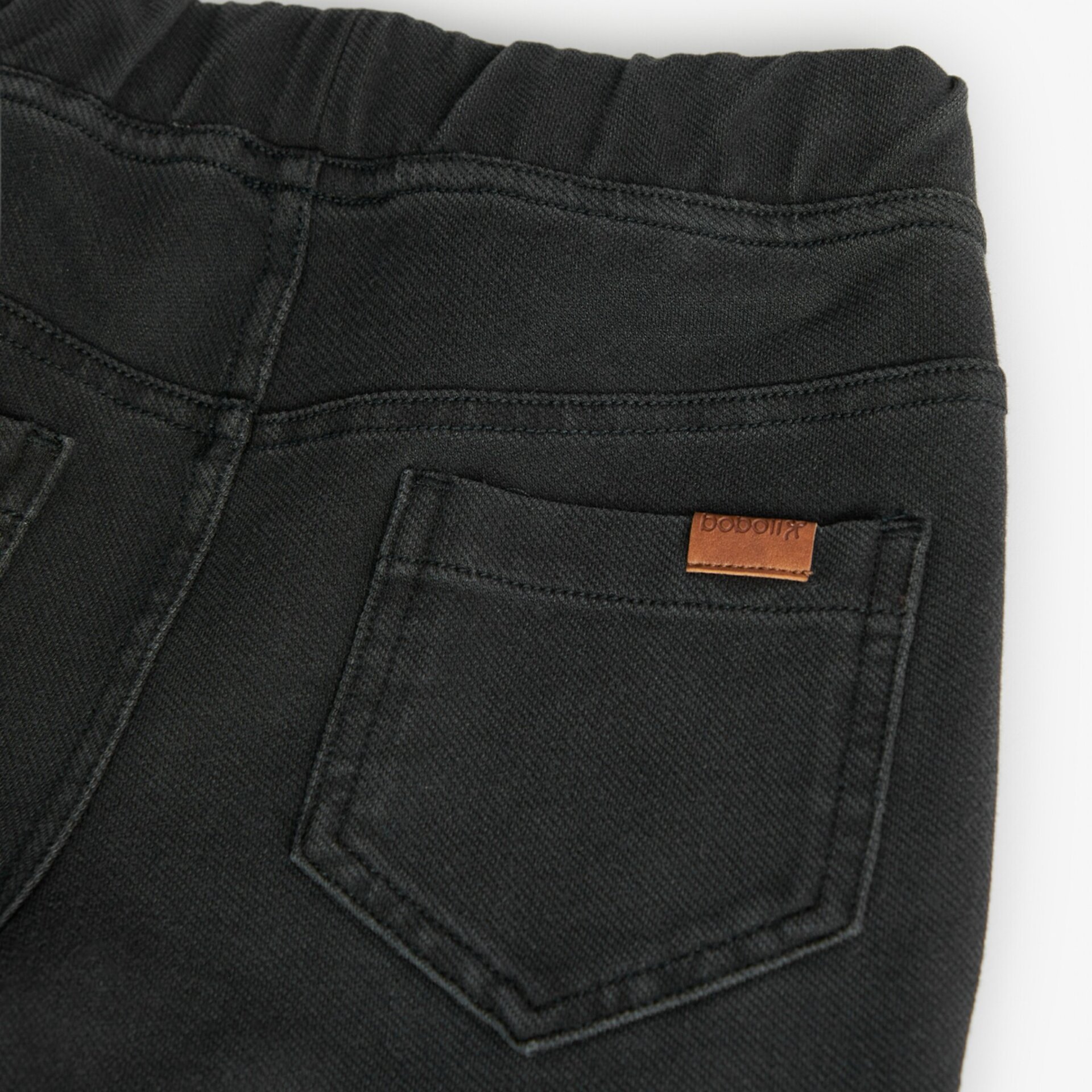 Pantalón sarga punto negro - 4