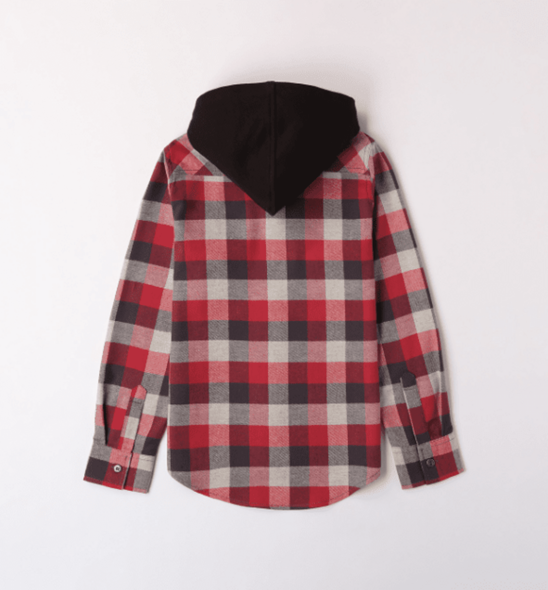 Sobrecamisa cuadros rojo y negro - 2