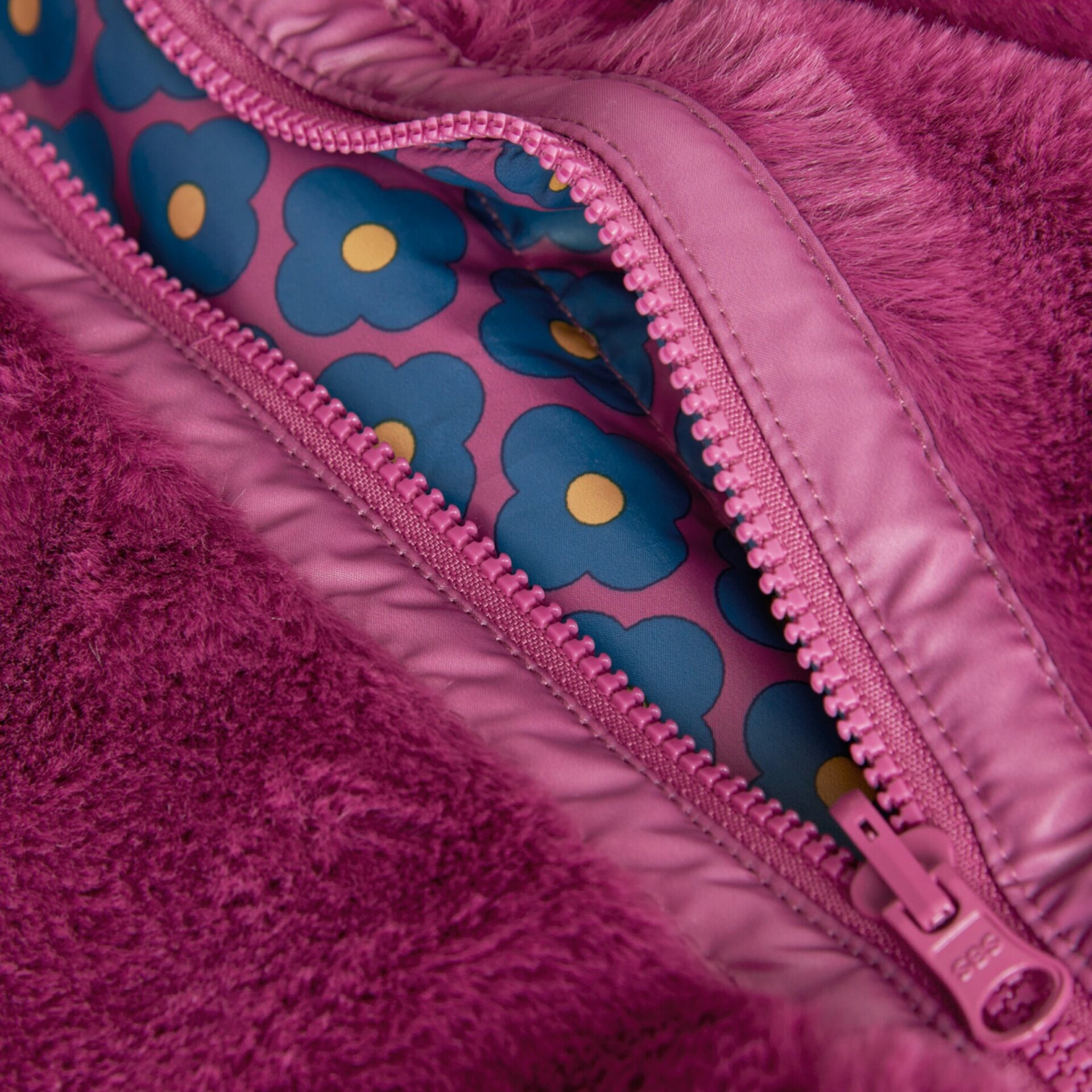 Parka reversible niña uva - 12