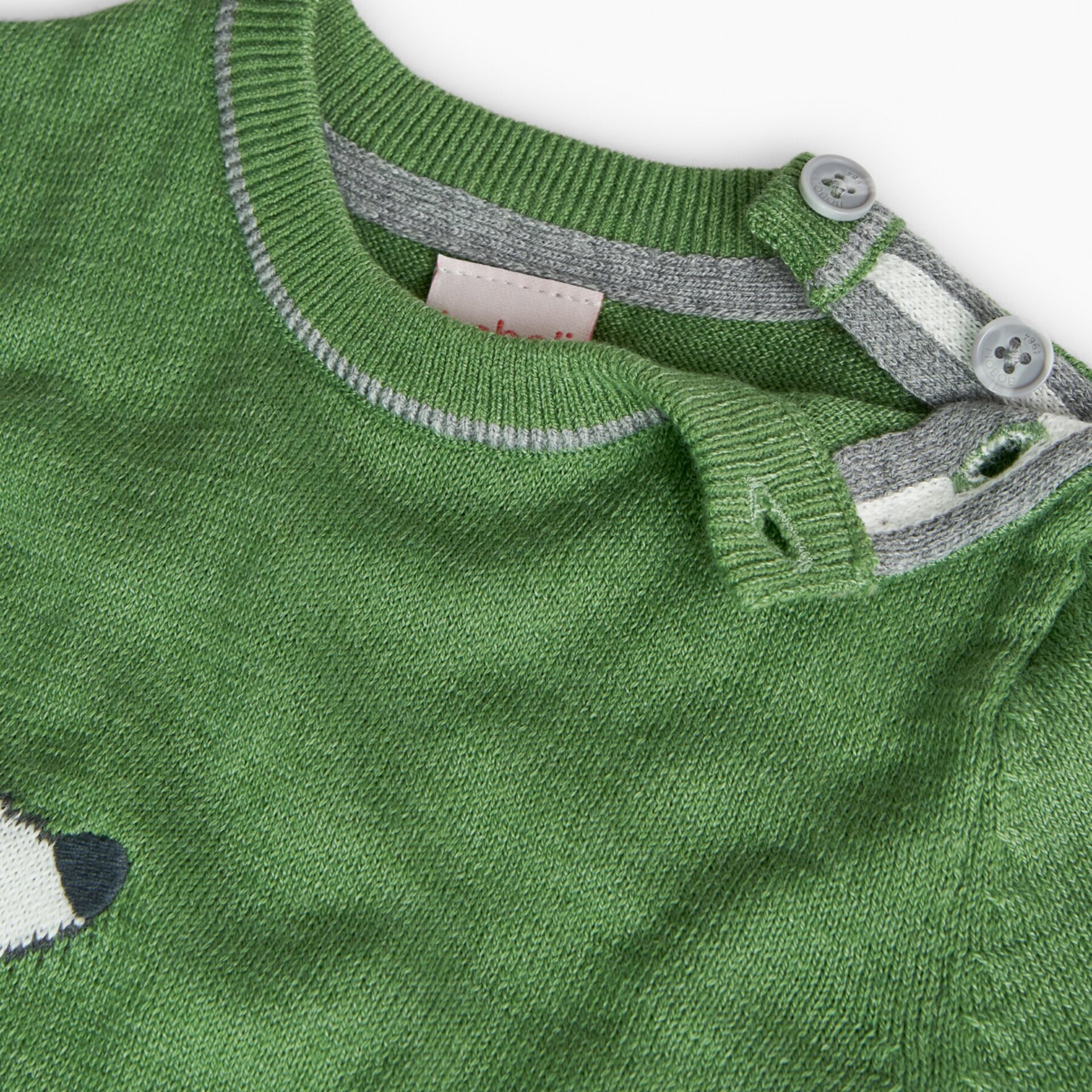 Jersey tricotosa niño verde (3y6A) - 3