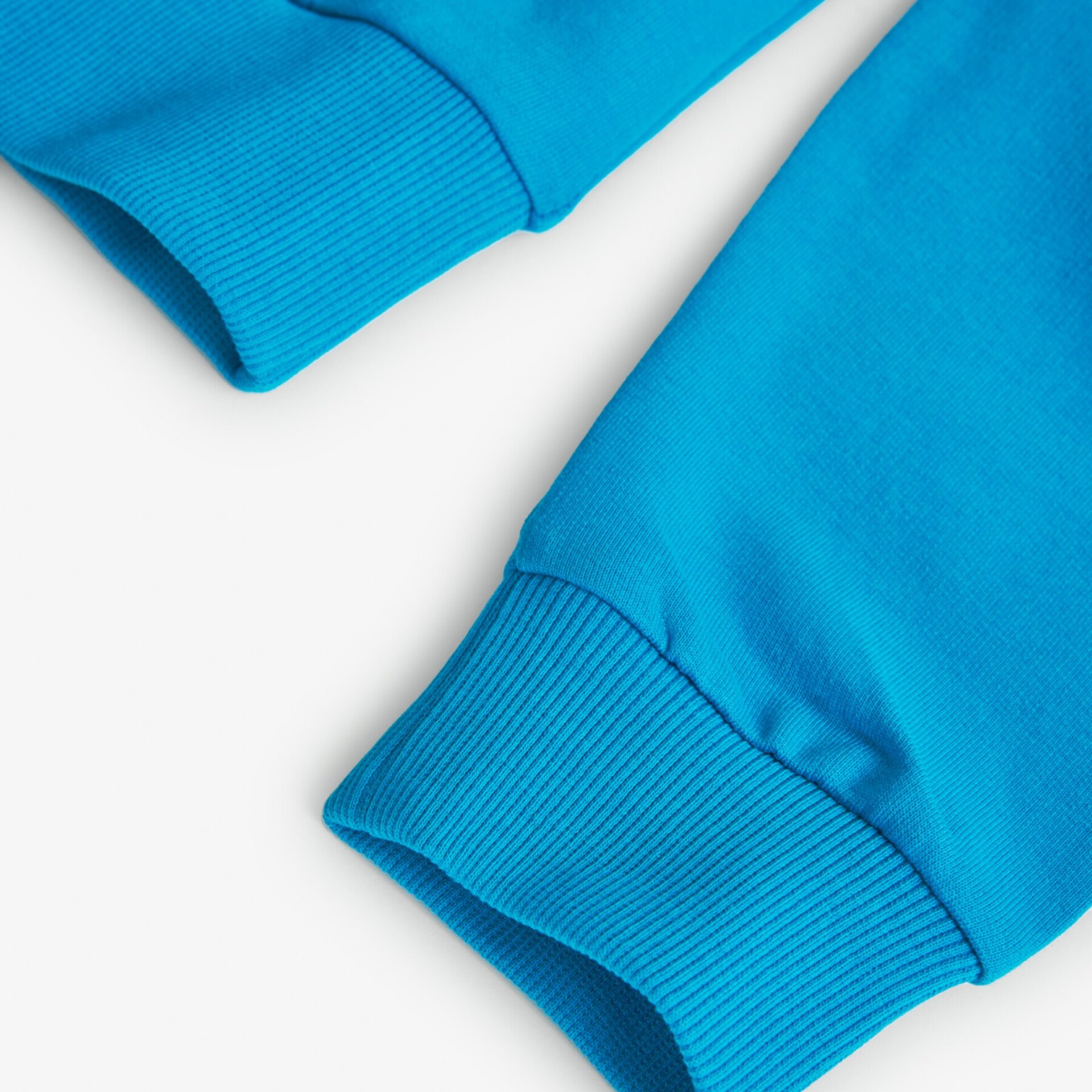 Sudadera canguro azul capucha (16A) - 5