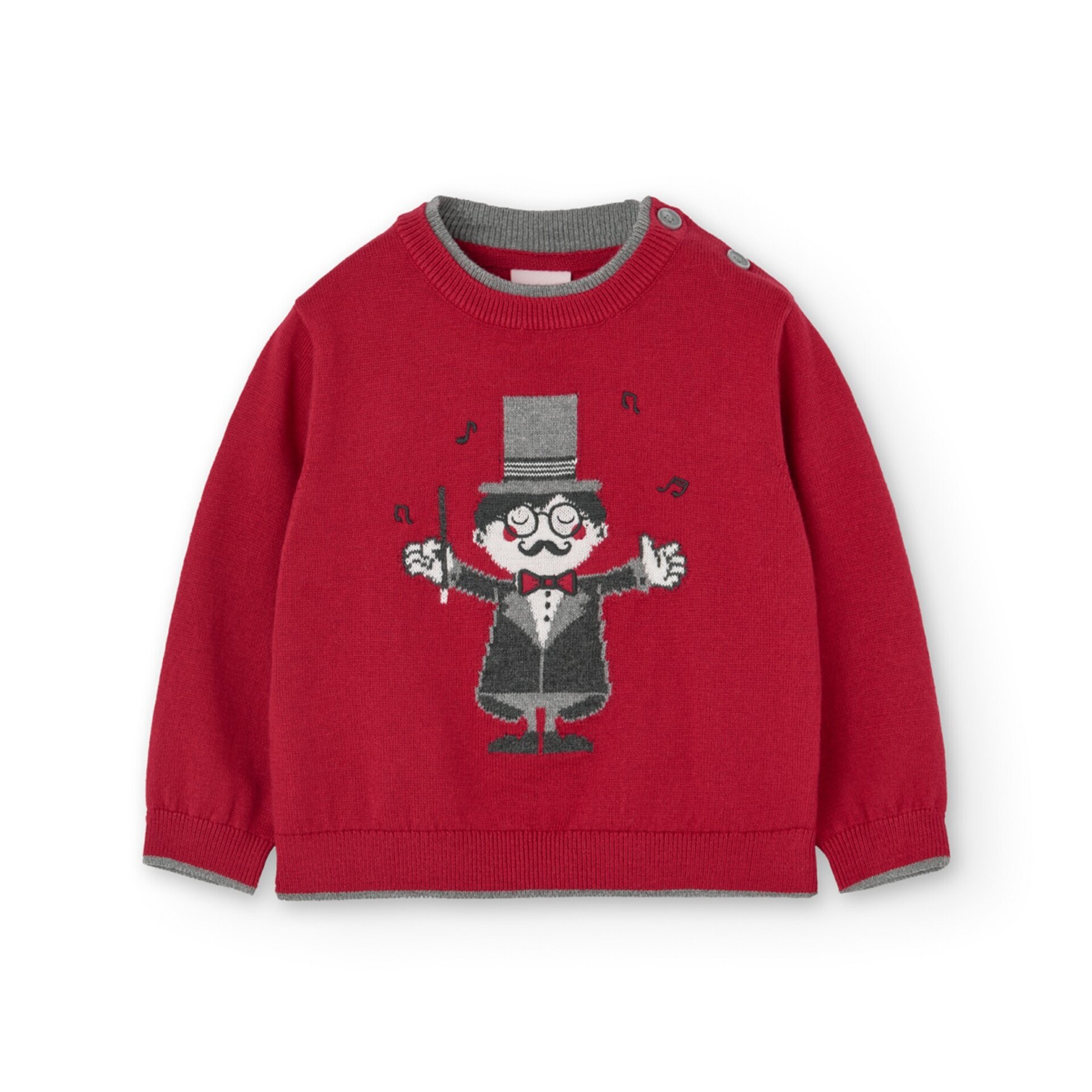 Cjto. Jersey+Camisa rojo - 6 años - 2