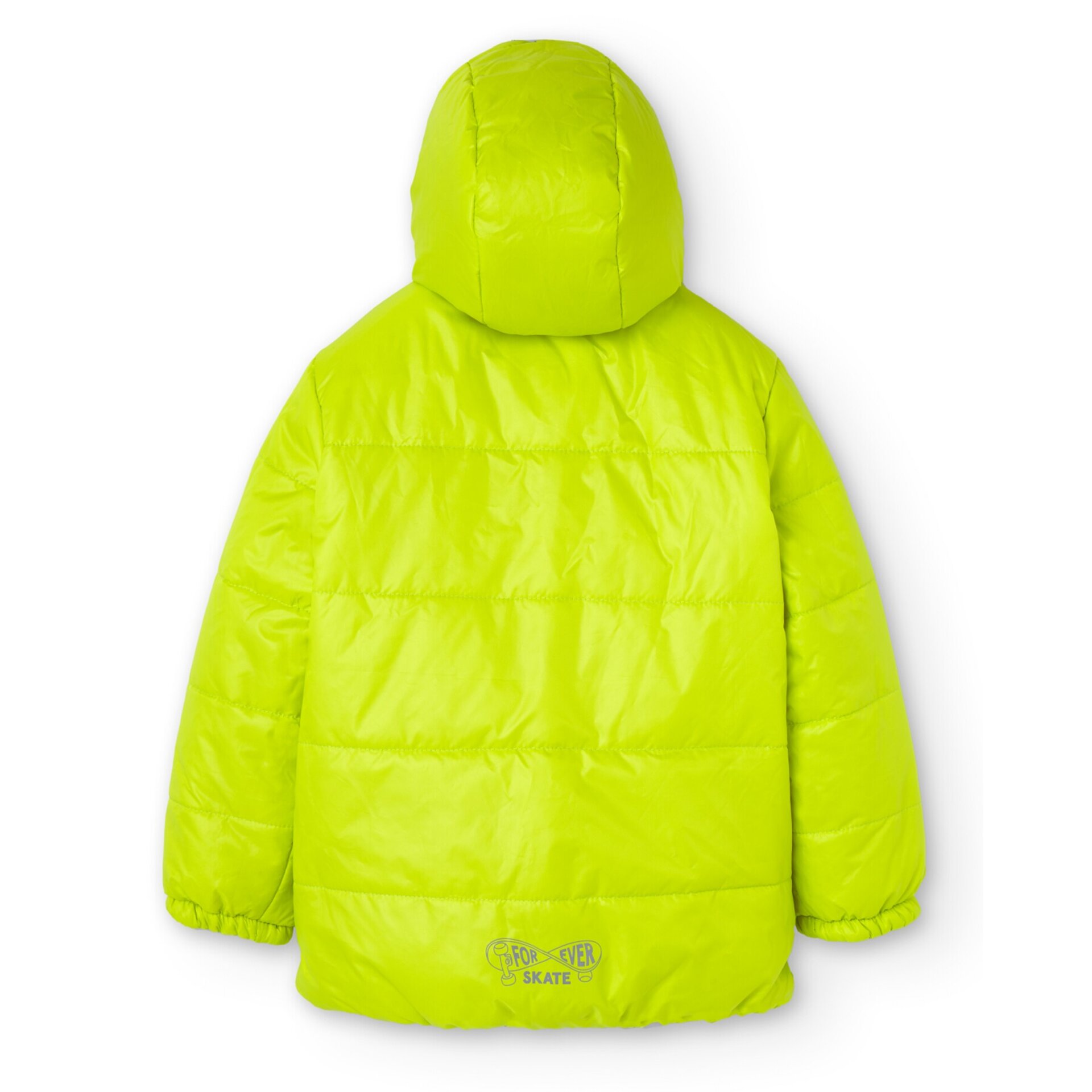 Parka reversible estampado letras (12A) - 11