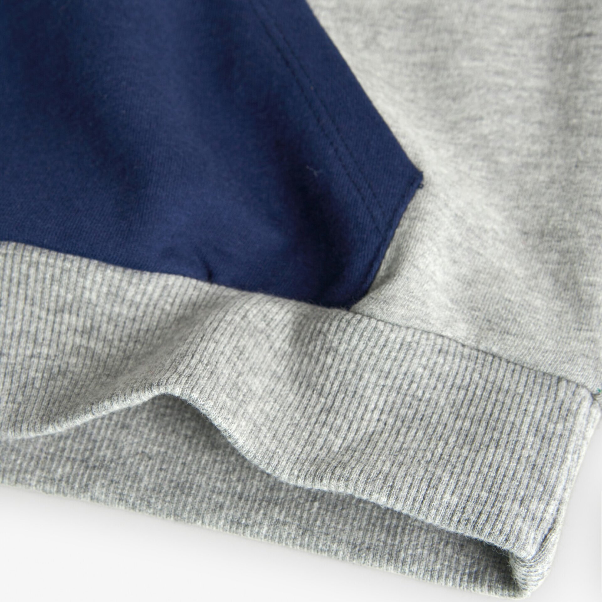 Sudadera canguro felpa niño gris vigoré - 6