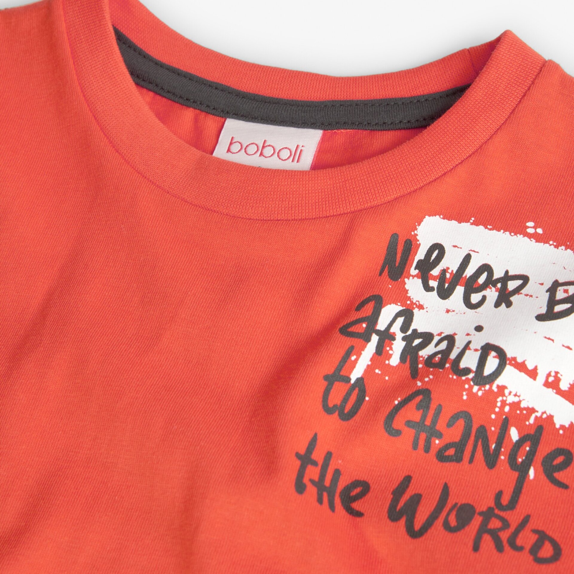 Camiseta niño anaranjado (12A) - 3