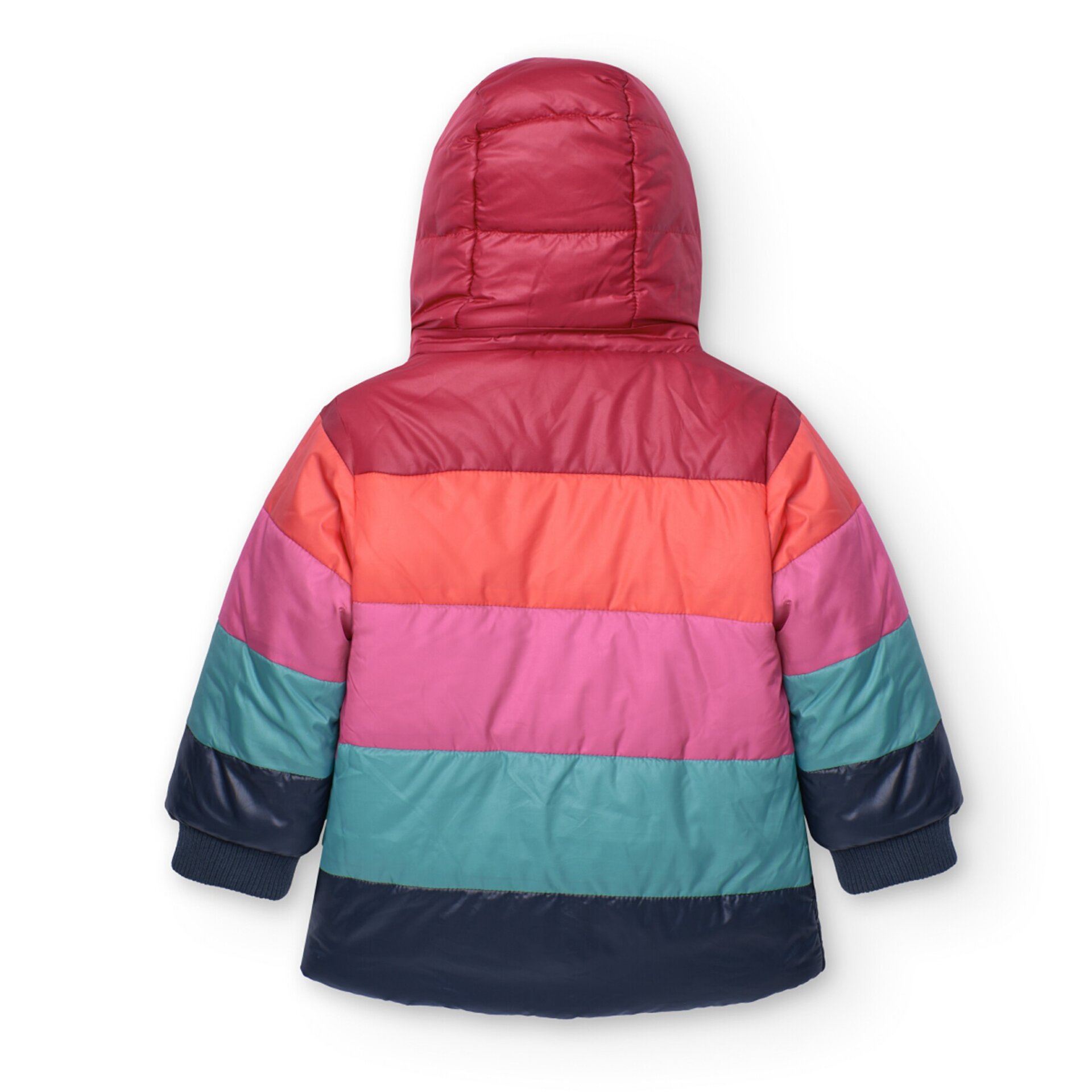 Parka reversible niña estampado flores - 11