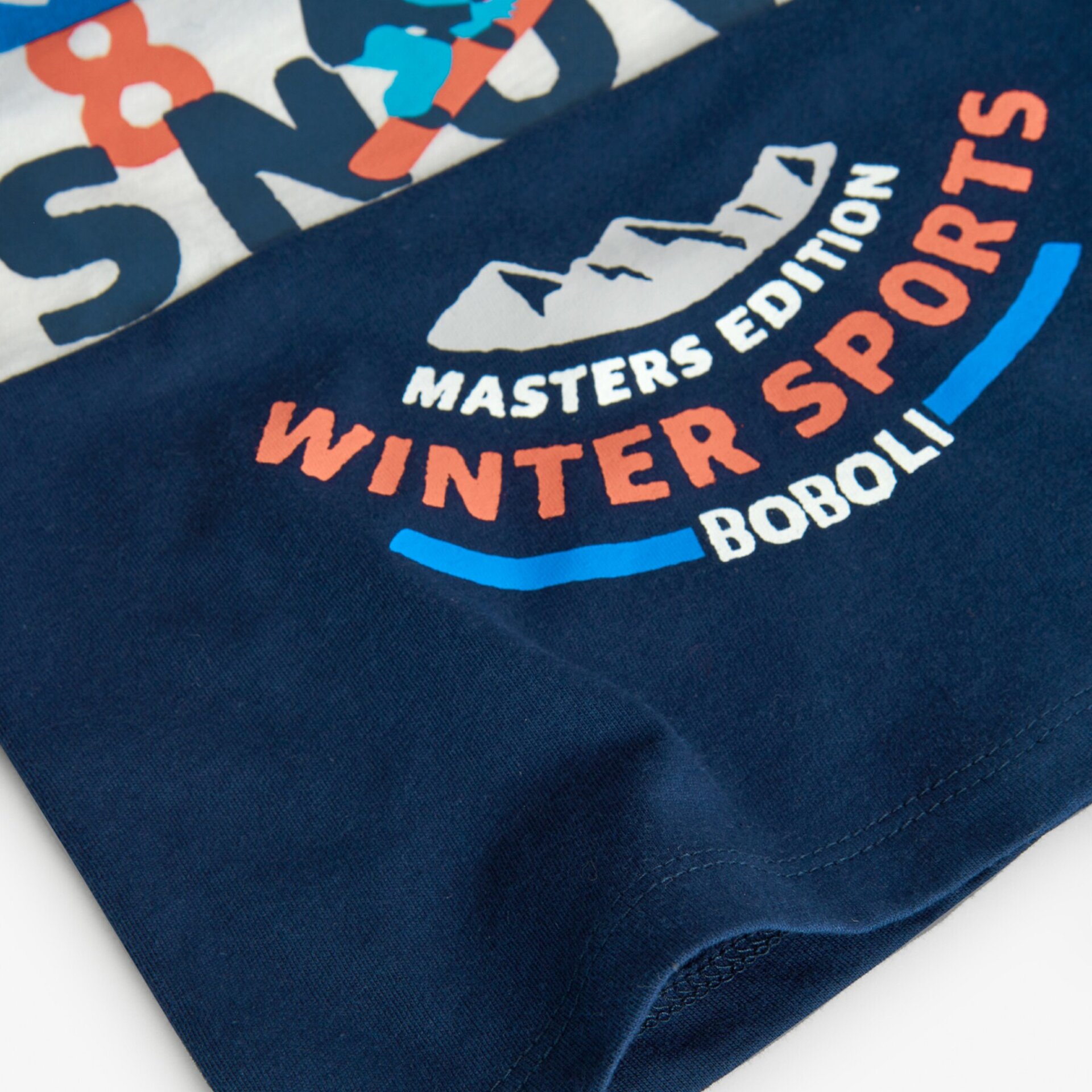 Camiseta niño azulina snow (3A) - 4