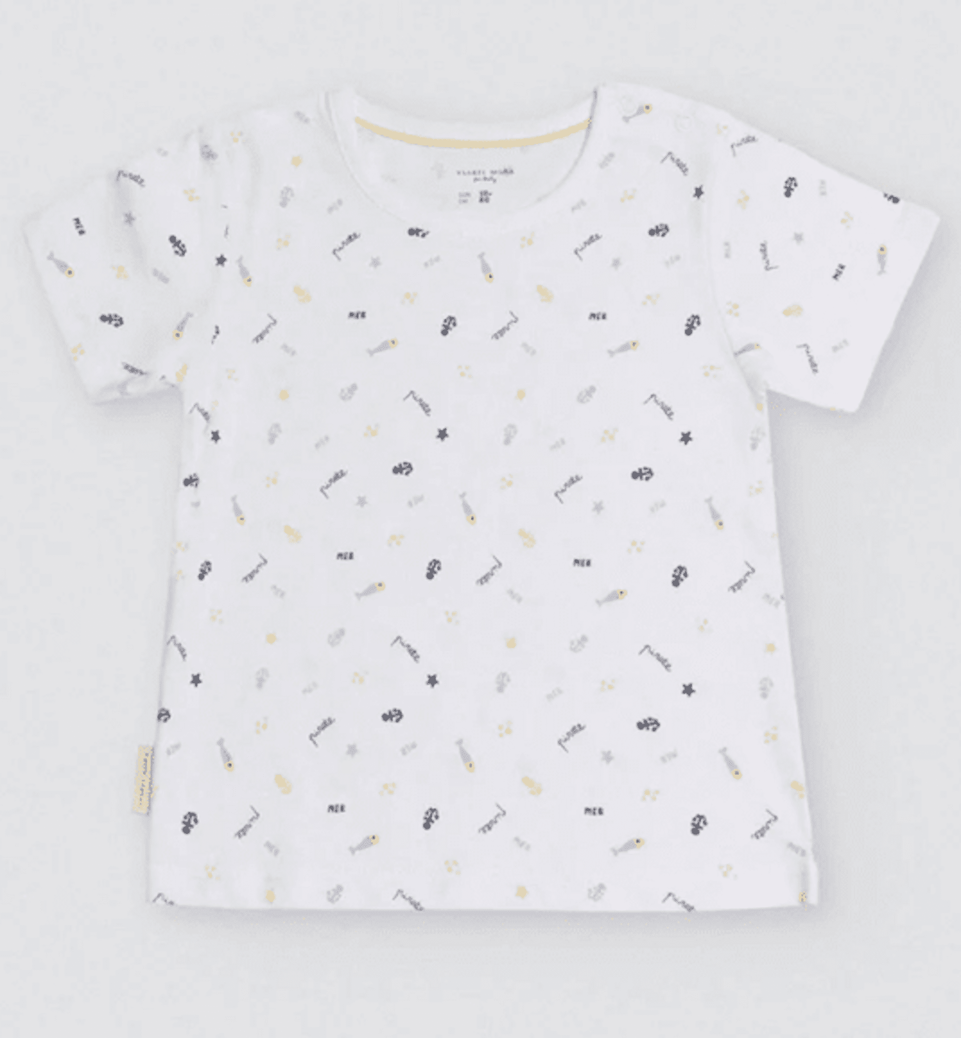Conjunto bebé peto y camiseta manga corta marinero - 3