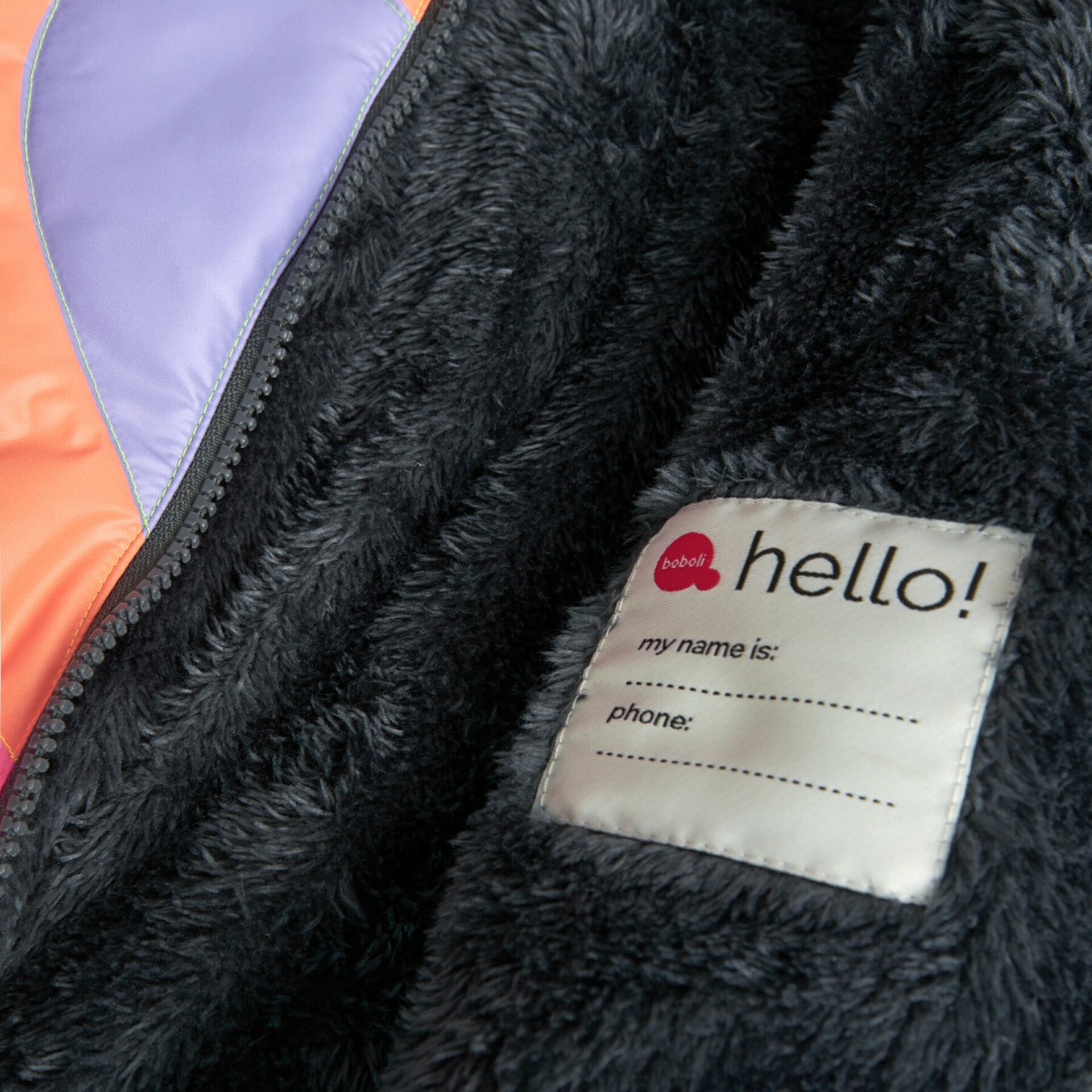 Parka tejido técnico fucsia - 7