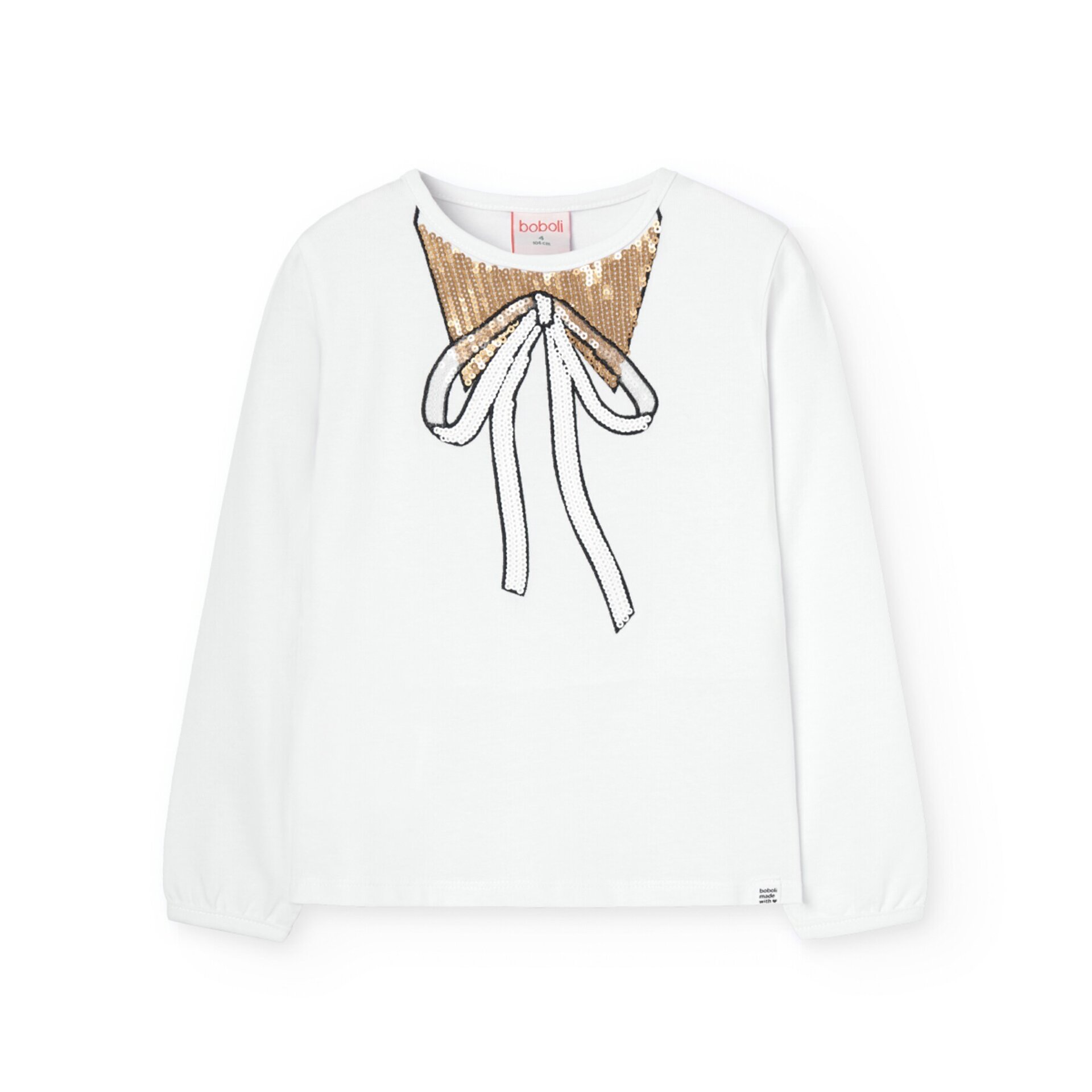 Camiseta elástica blanco - 1