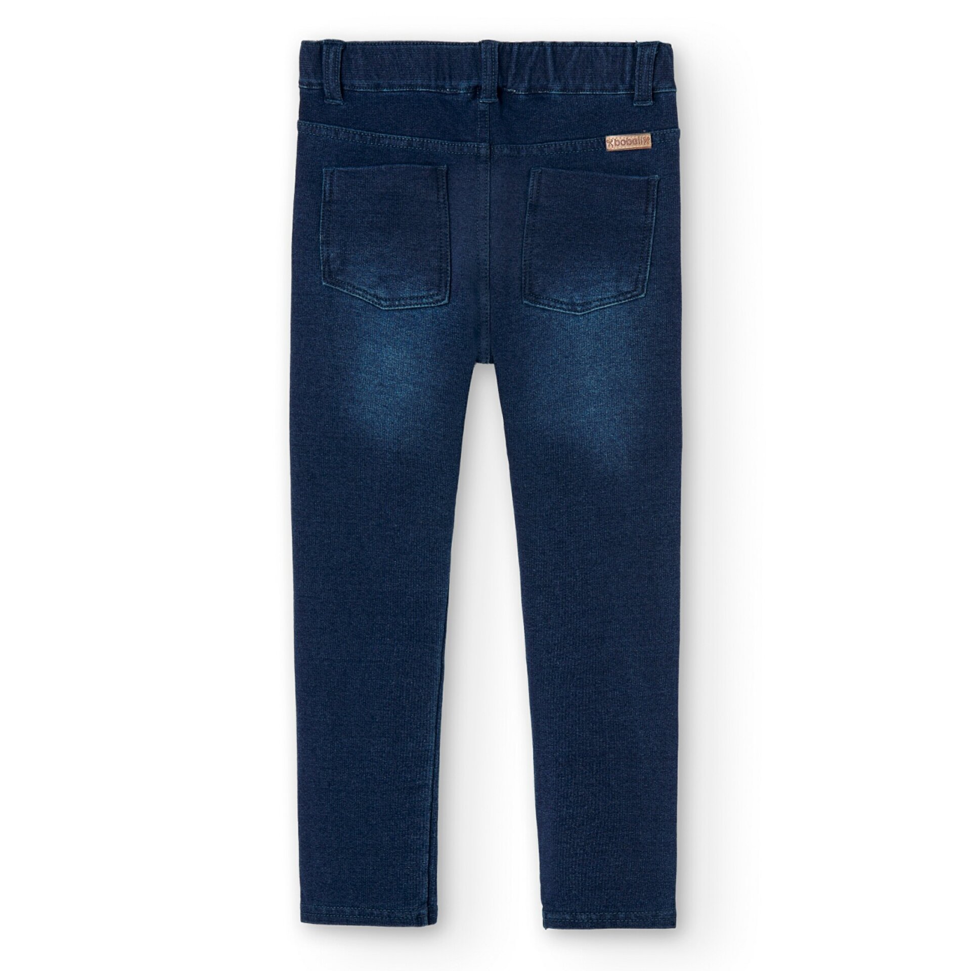 Pantalón felpa denim azul oscuro - 2