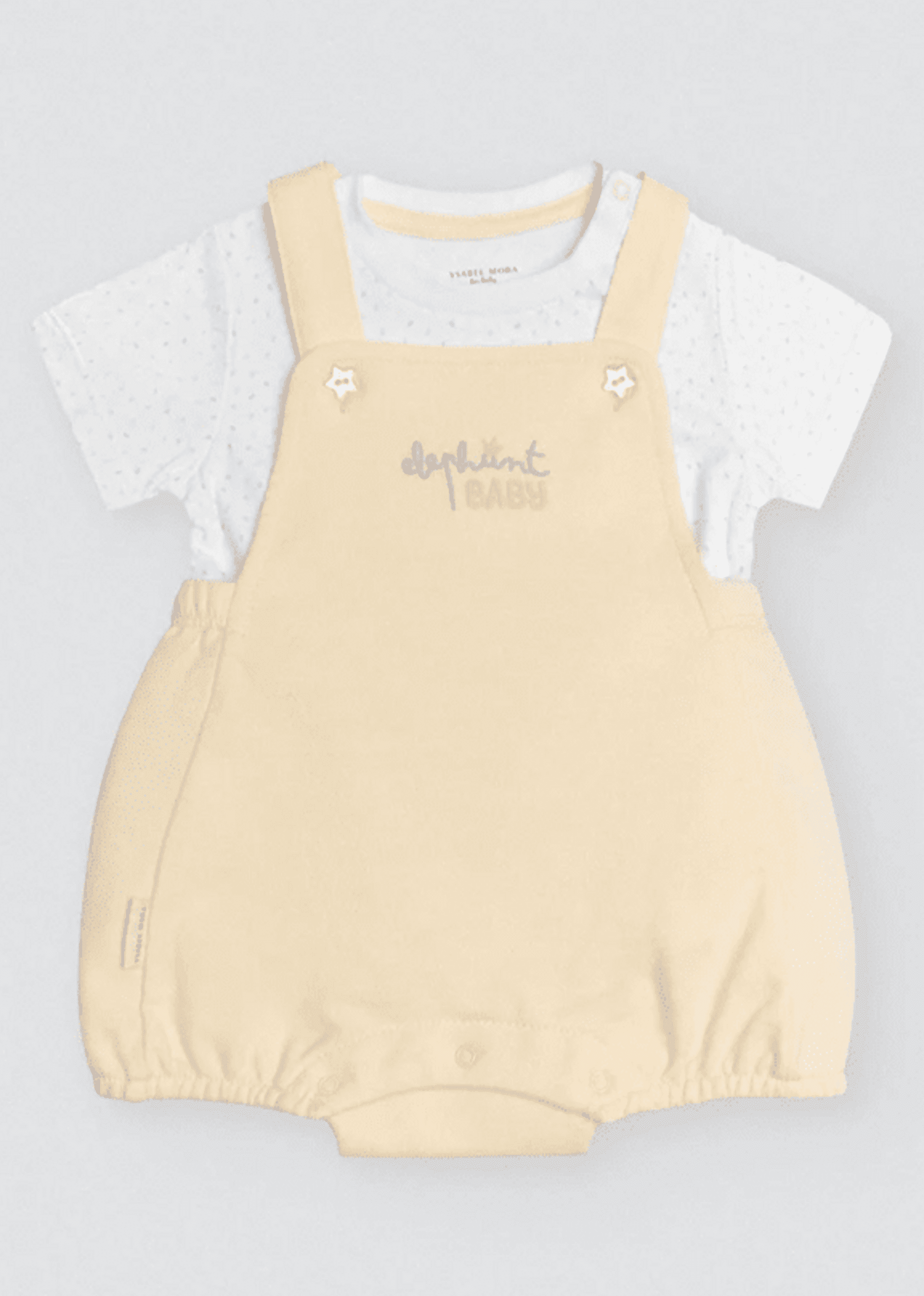 Conjunto bebé peto y camiseta manga corta Elephant - 6