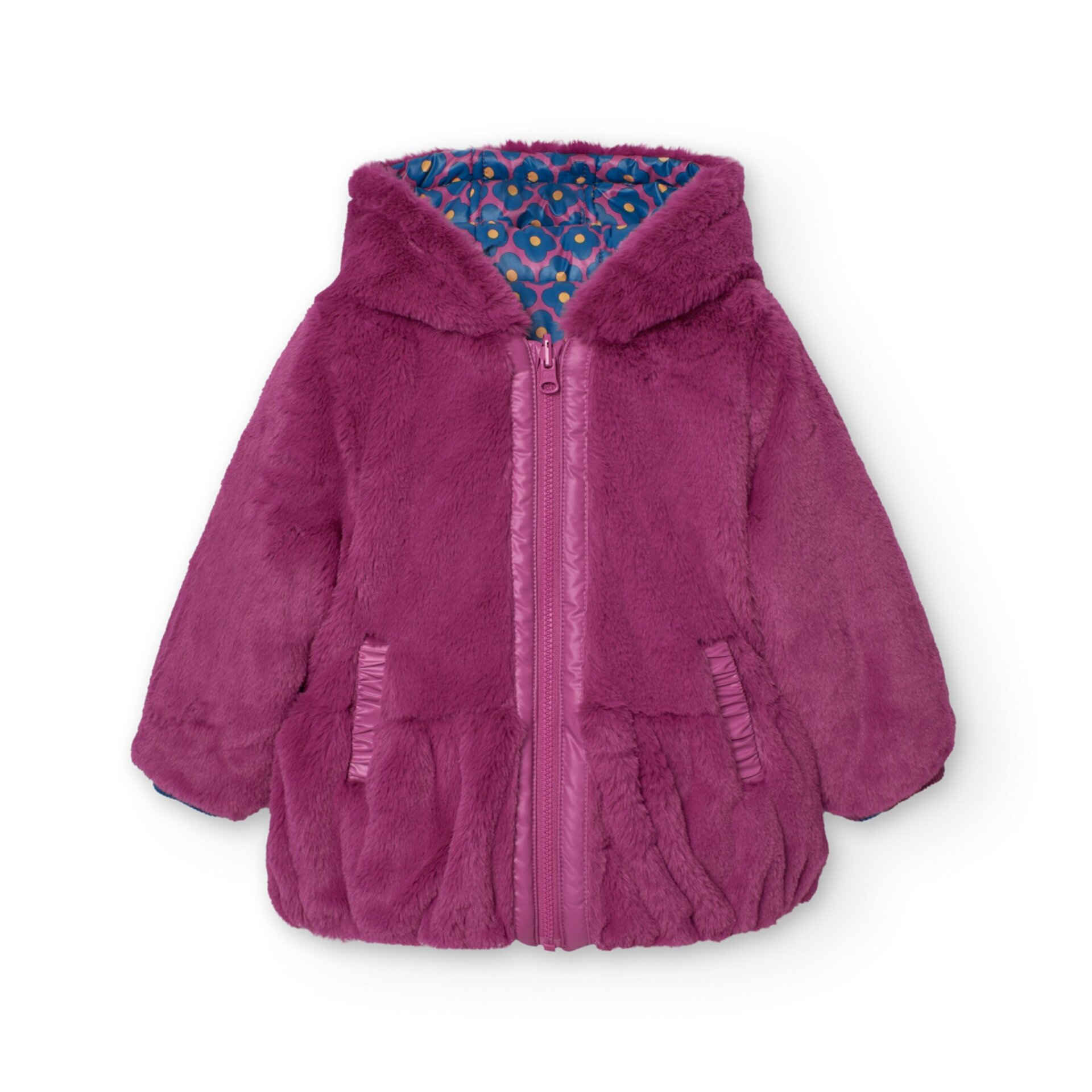 Parka reversible niña uva - 8
