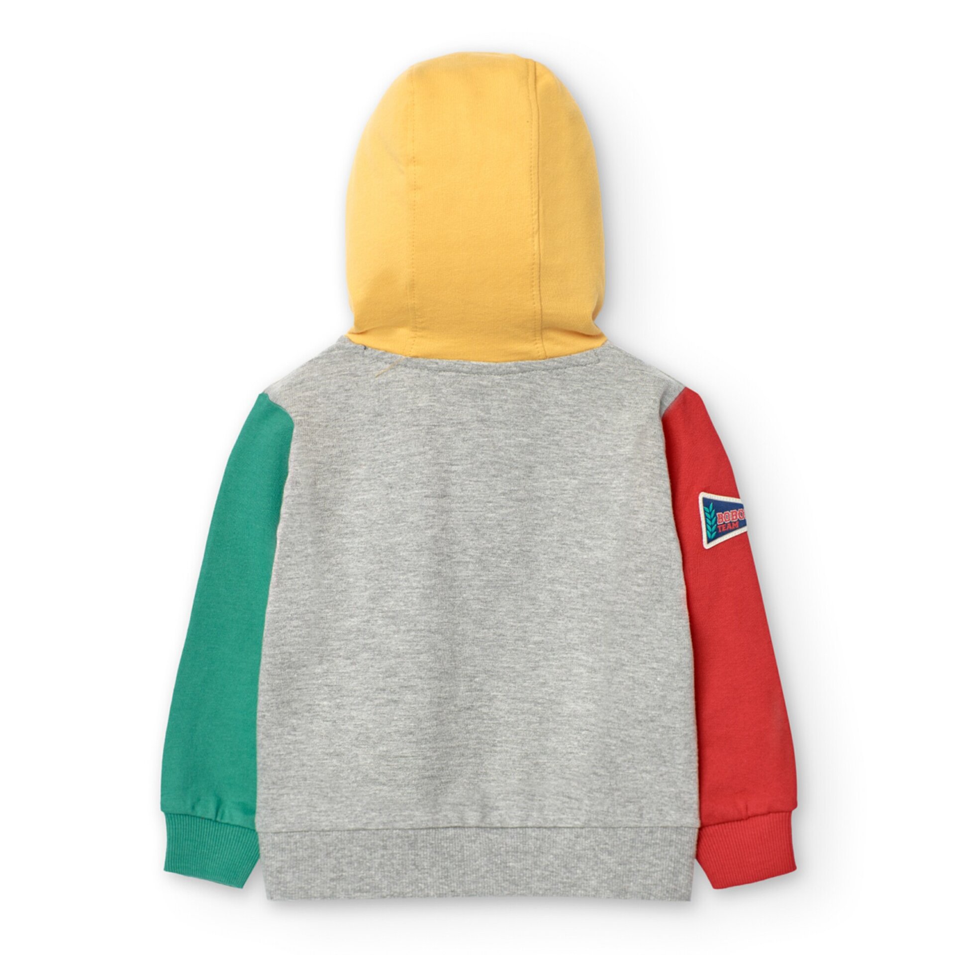 Sudadera canguro felpa niño gris vigoré - 4