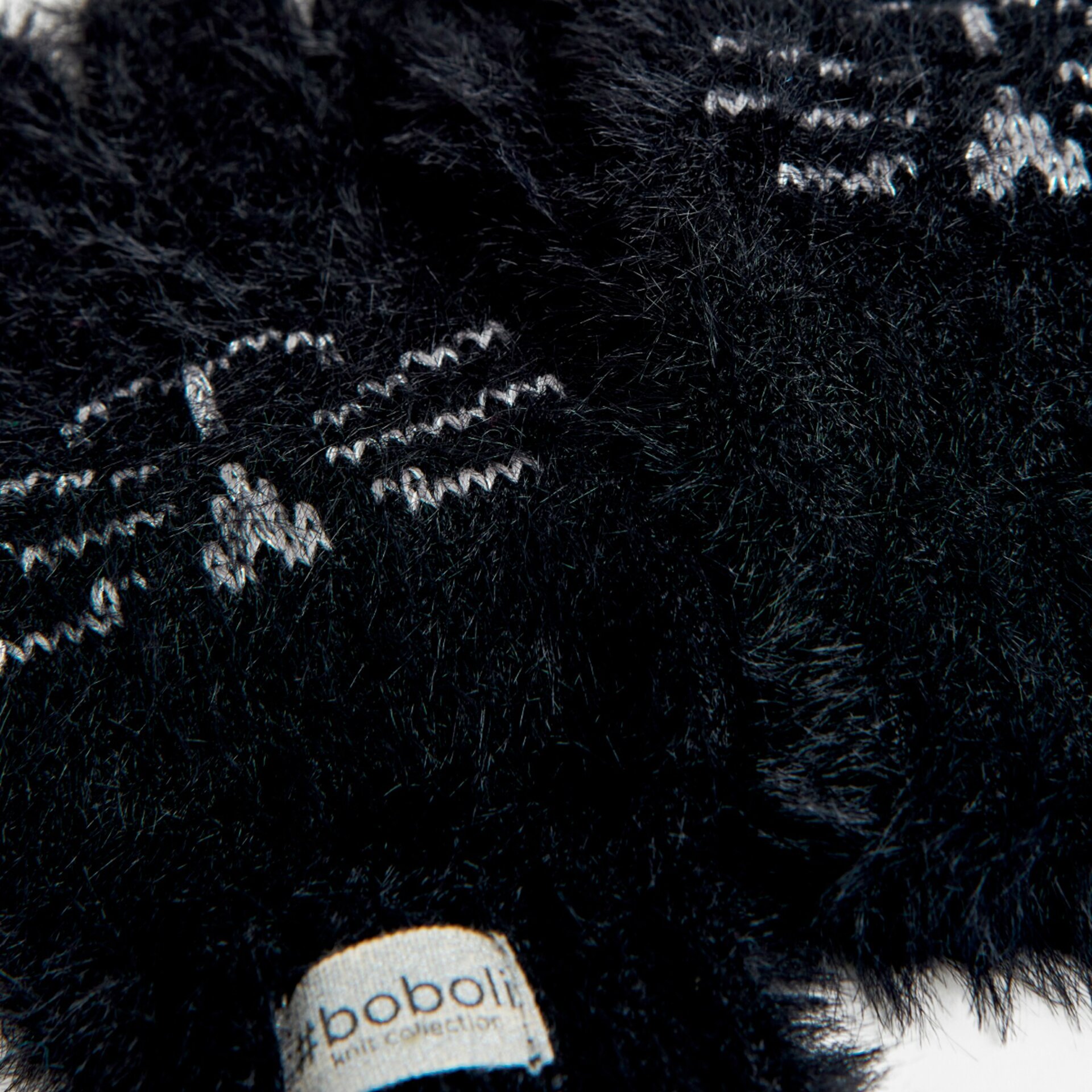 Guantes tricotosa "gato" negro - 3