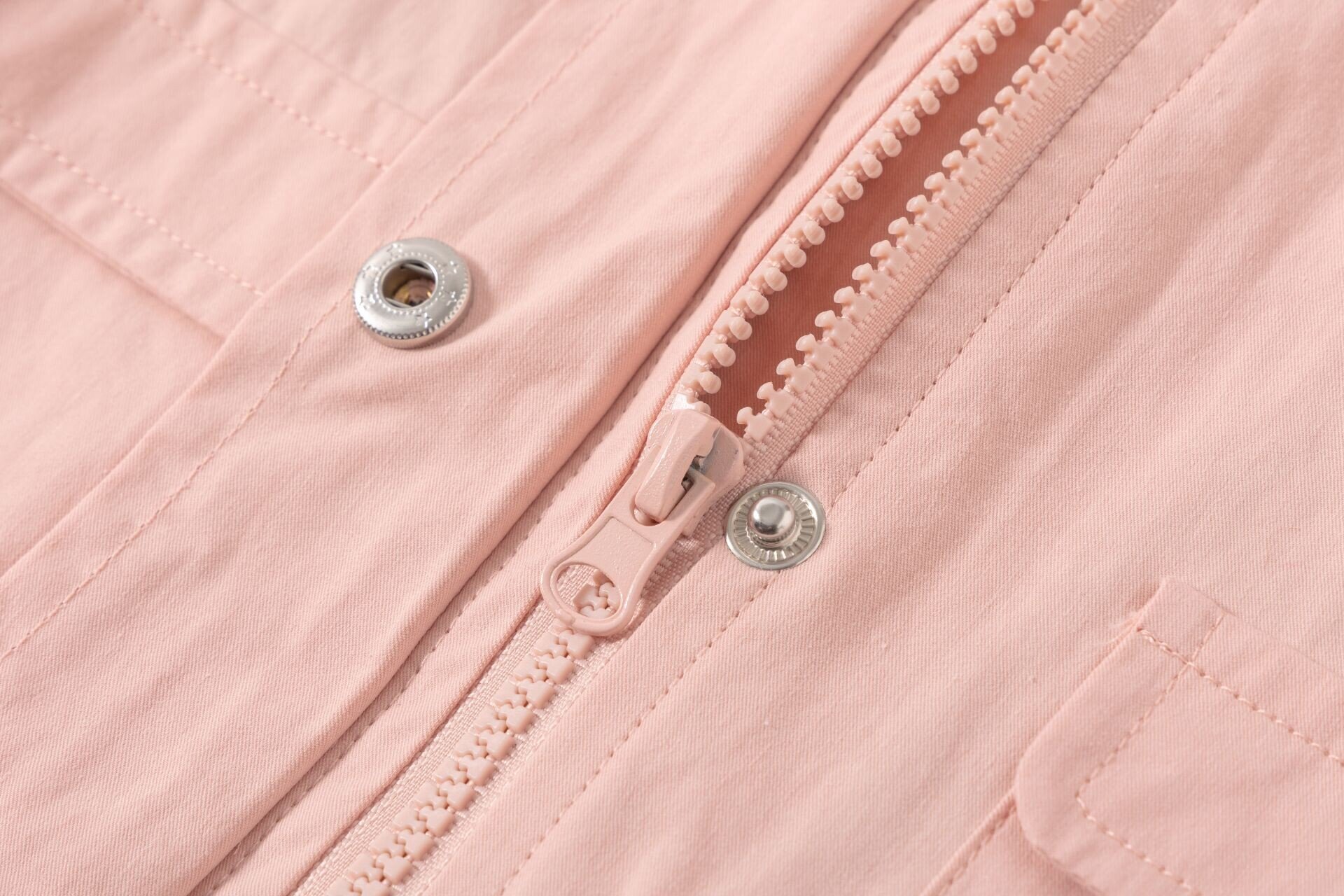 Parka rosa bebé - 4