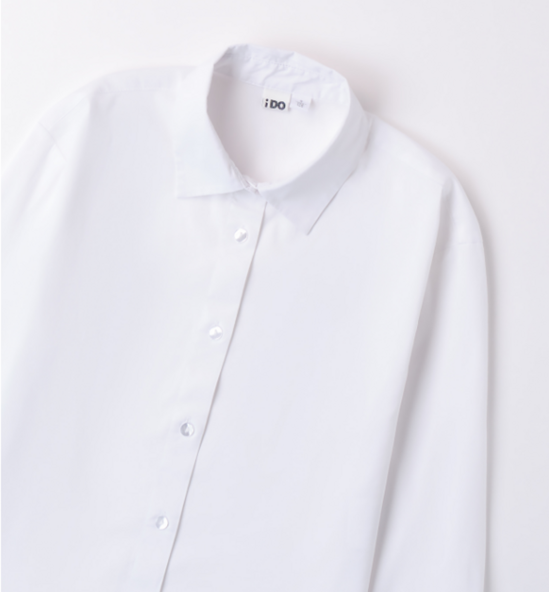 Camisa blanca manga larga - 8 años - 3