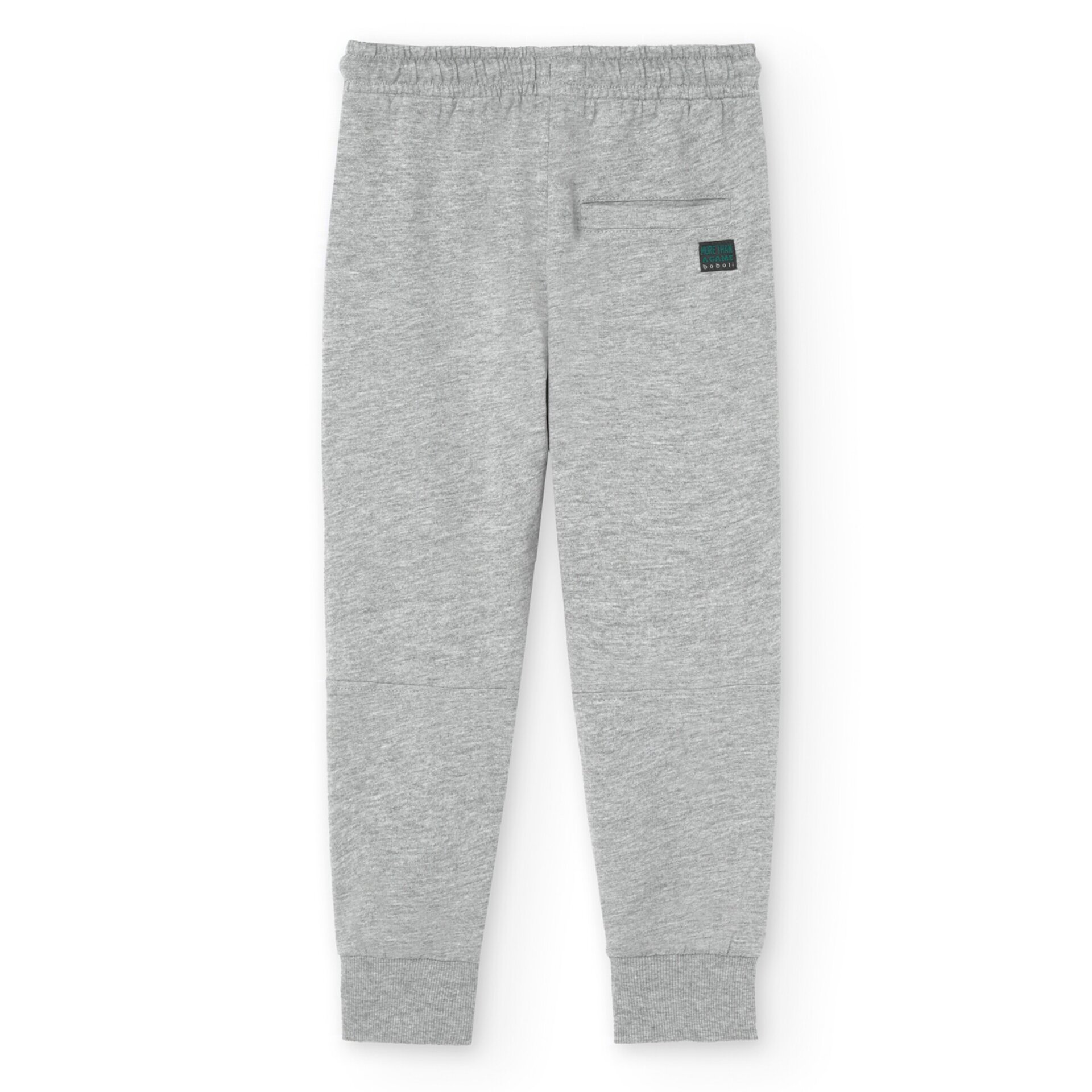 Pantalón felpa niño gris vigoré - 2