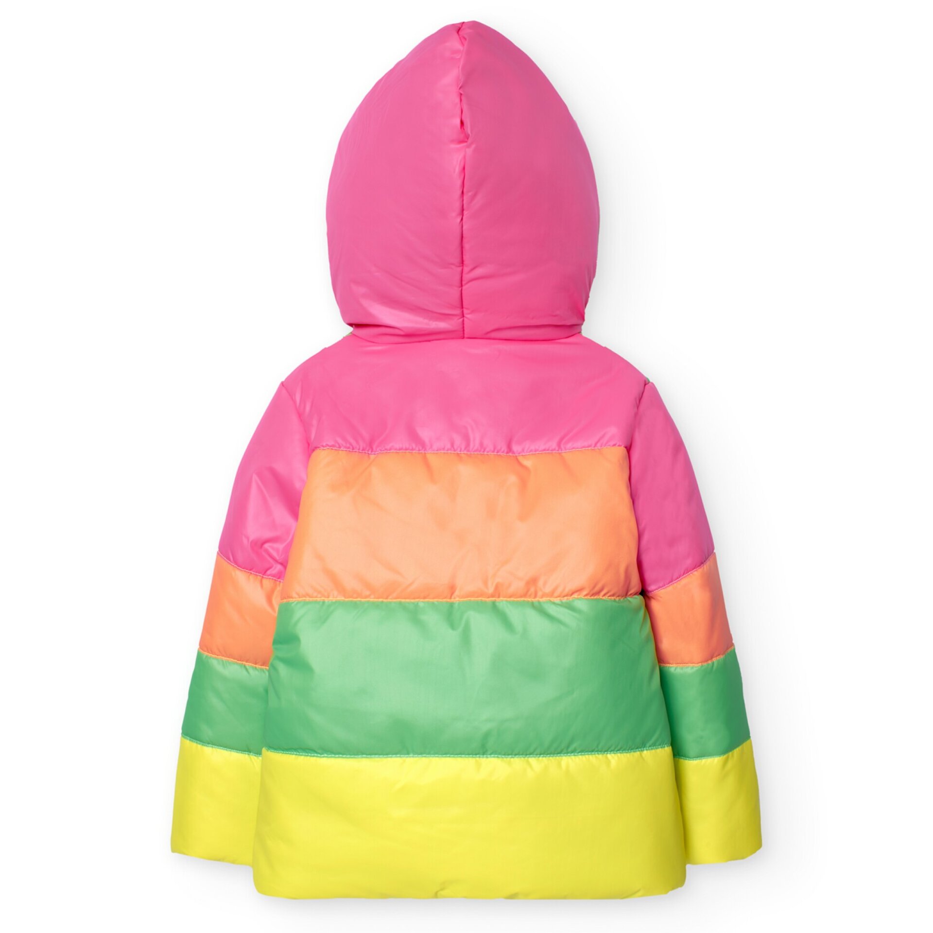 Parka tejido técnico fucsia - 4