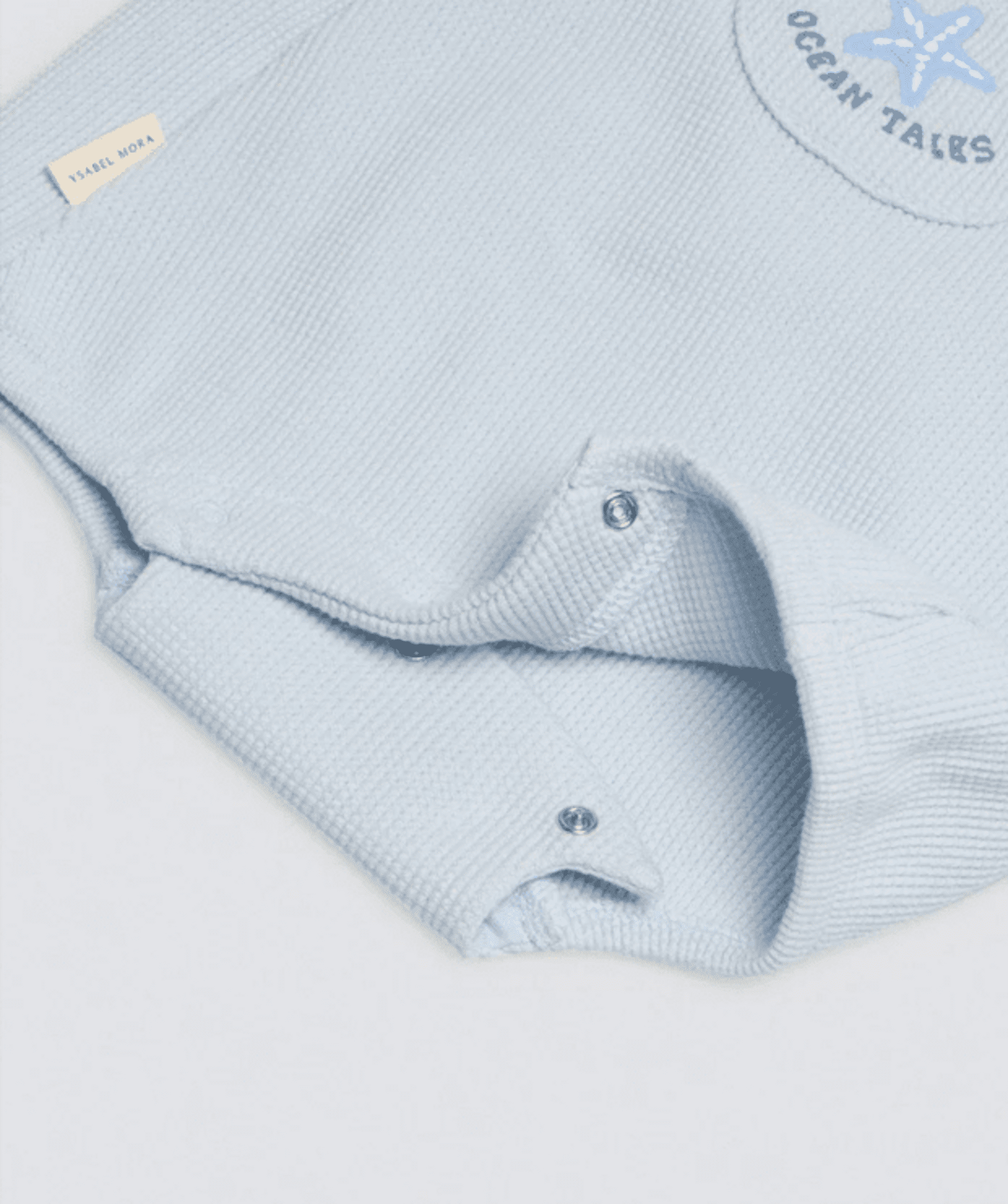 Conjunto bebé peto y camiseta manga corta Ocean Tales azul - 6