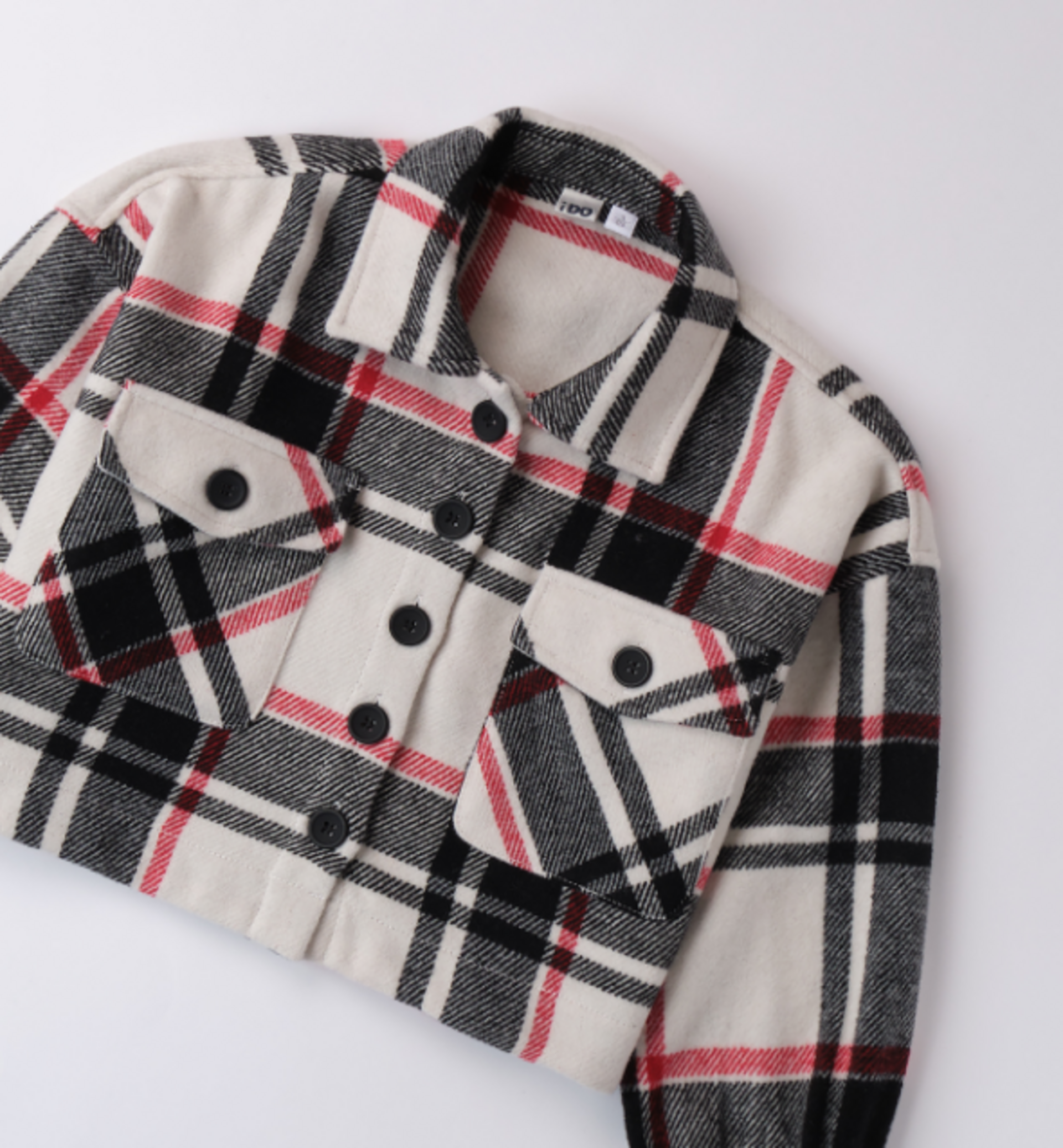 Sobrecamisa de paño cuadros - 10 años - 4