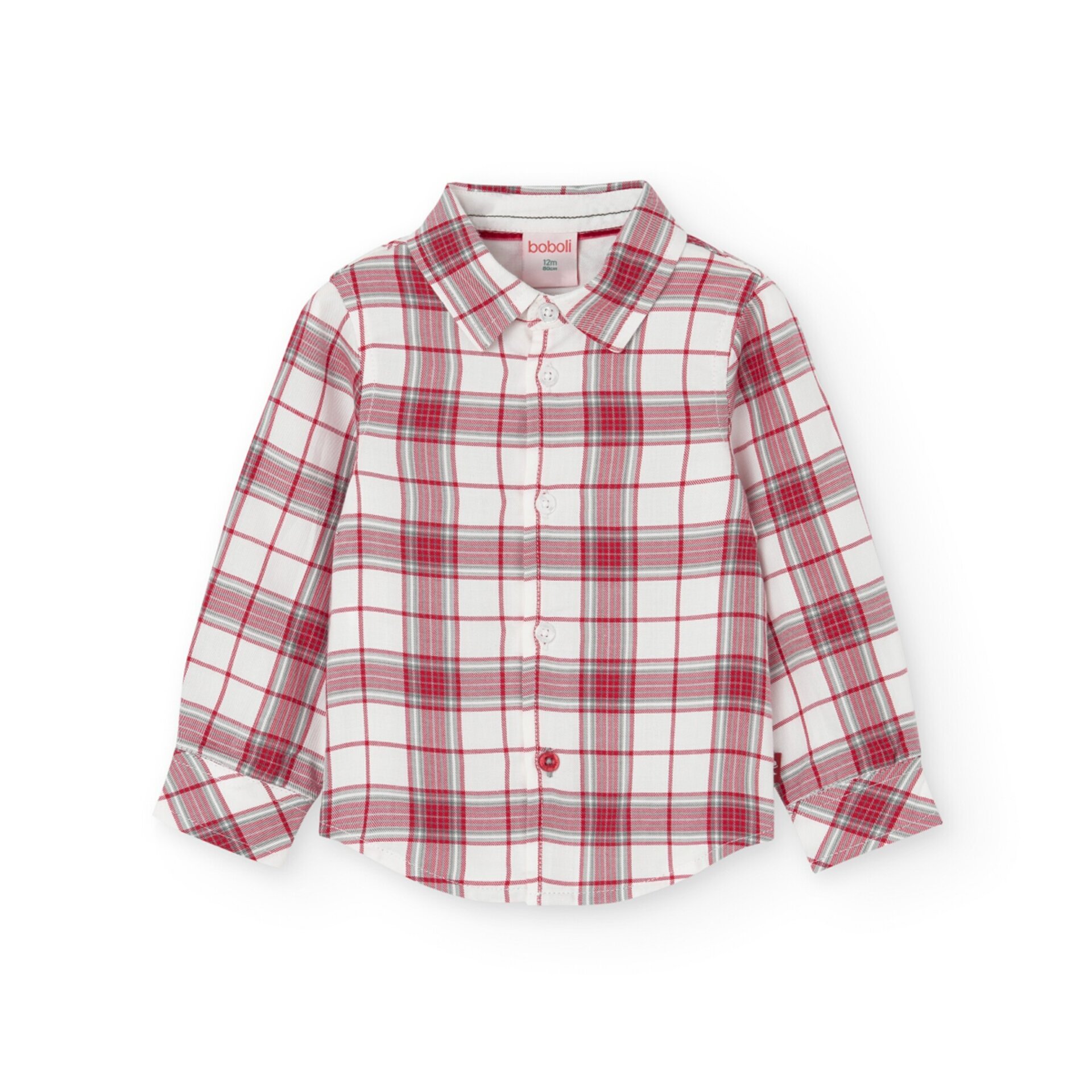 Cjto. Pantalón franela+Camisa cuadros - 4 años - 2