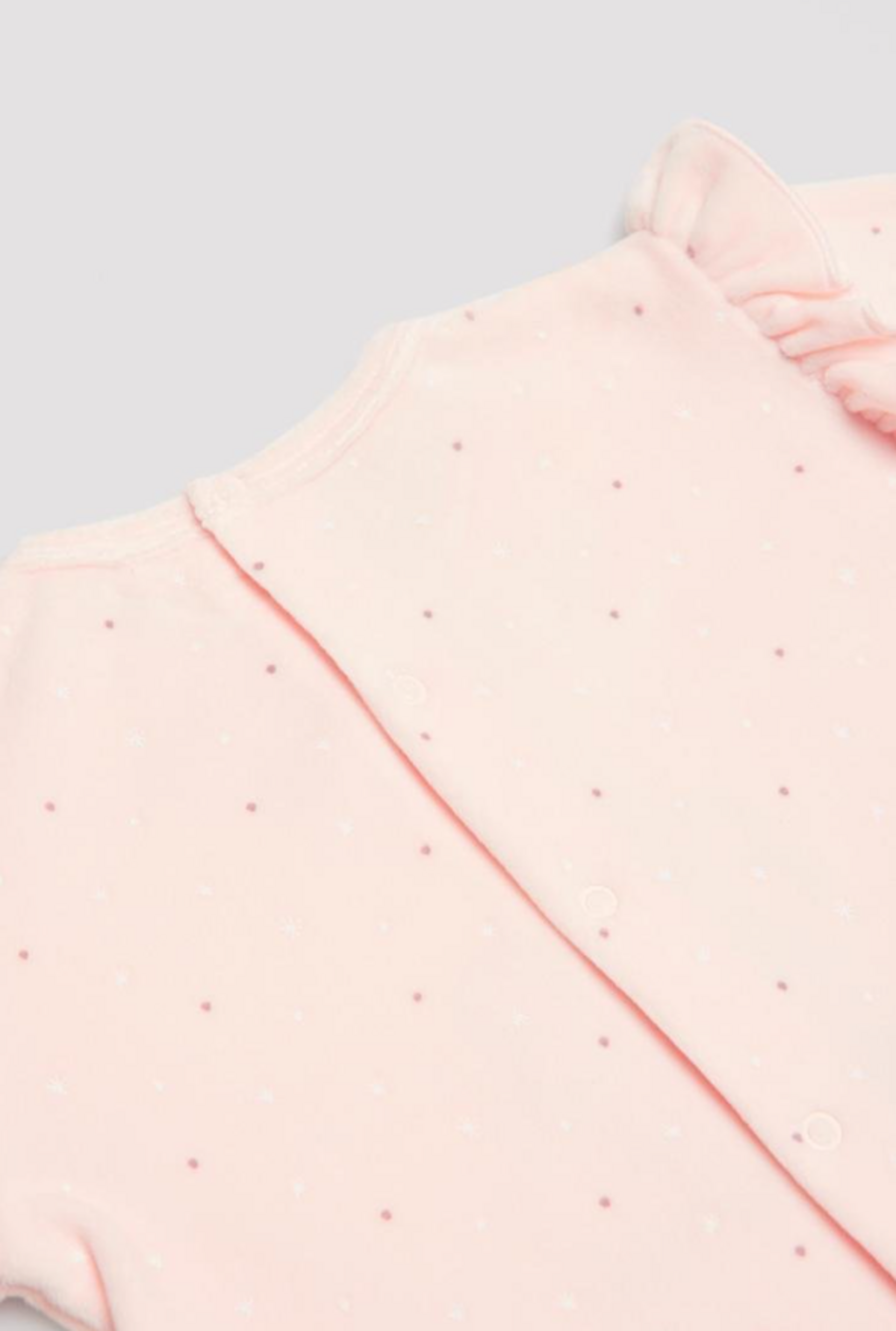 Pelele terciopelo manga larga unicornio rosa - 3