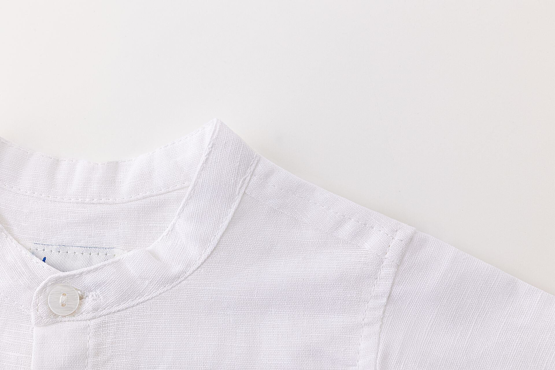 Camisa lino blanca - 3