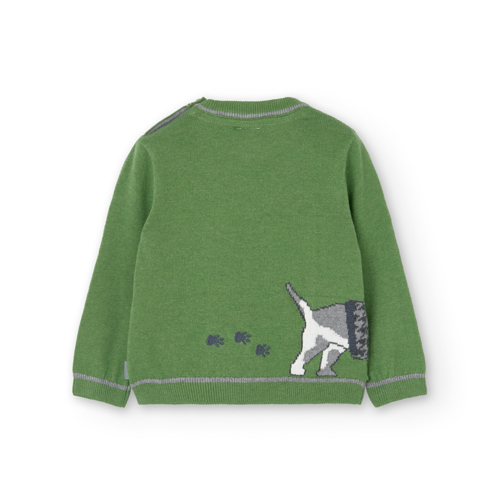 Jersey tricotosa niño verde (3y6A) - 2